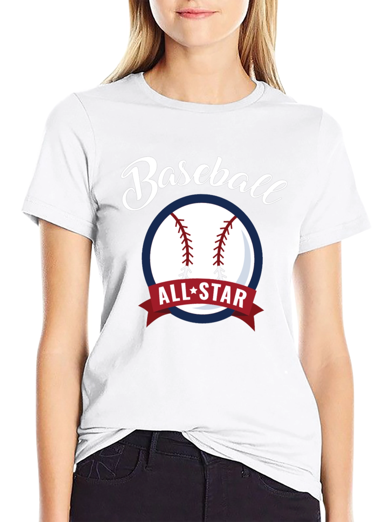 Baseball All-Star Graphic T-Shirt