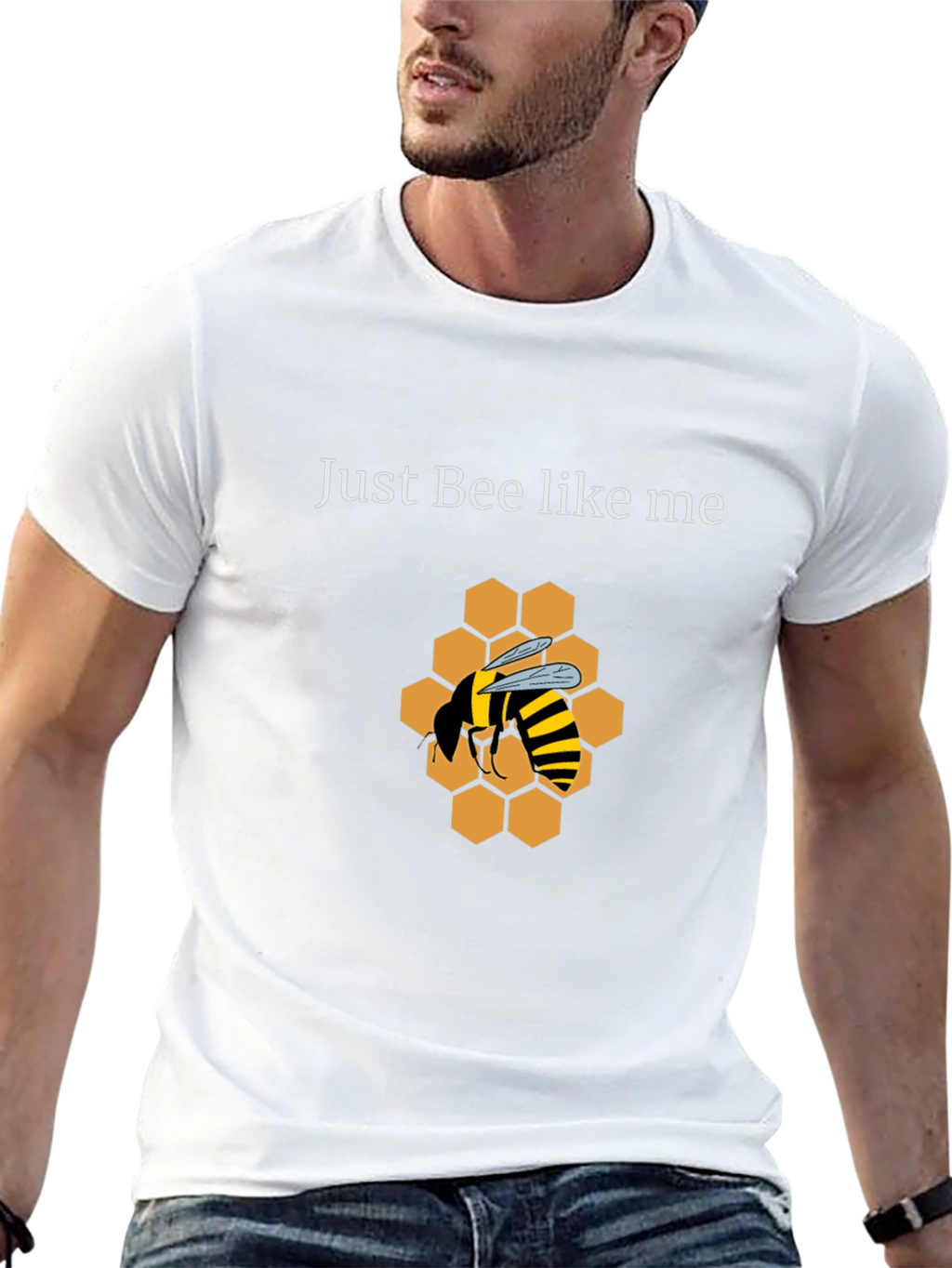 Just Bee Like Me Graphic Tee