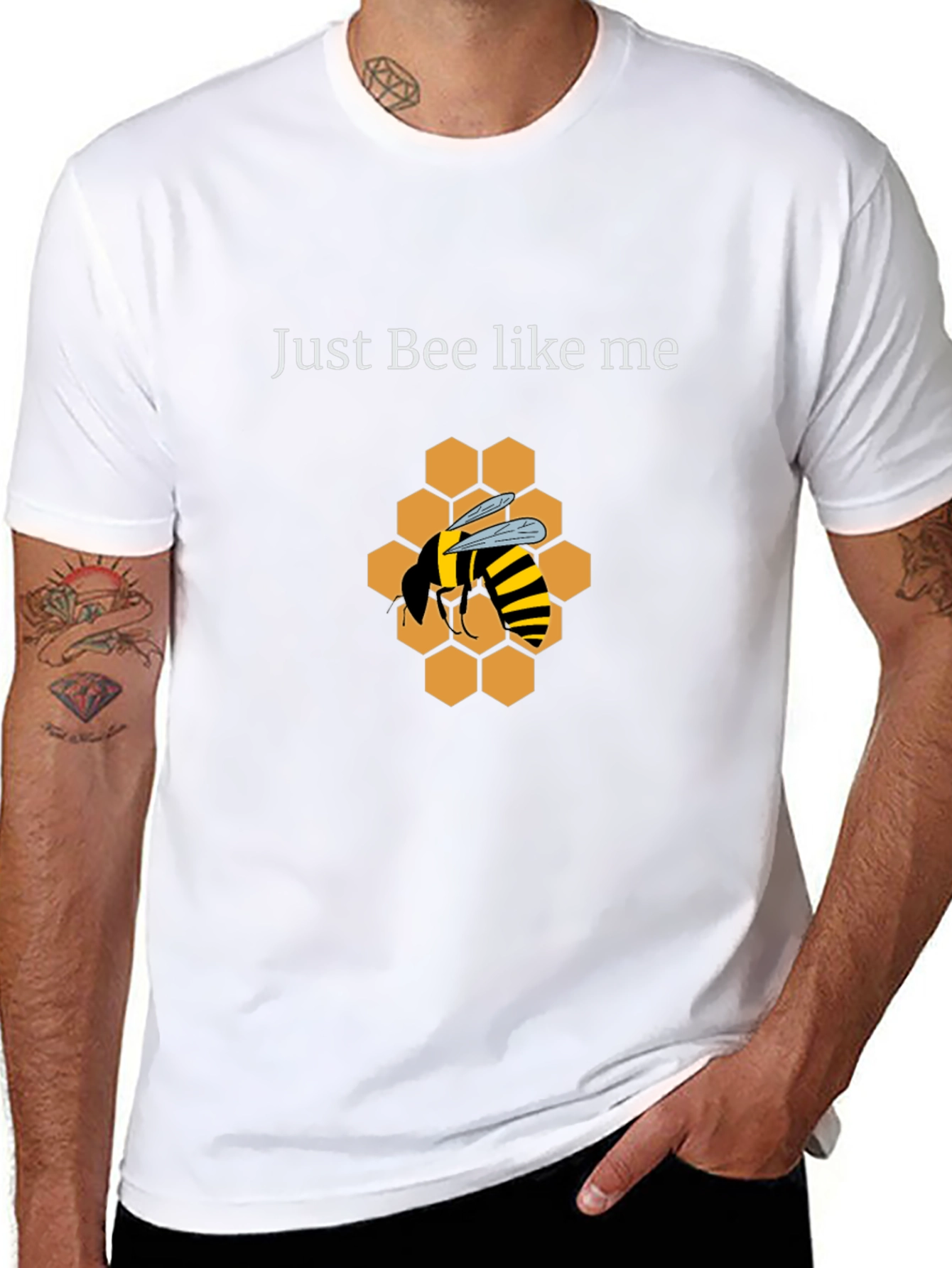 Just Bee Like Me Graphic Tee