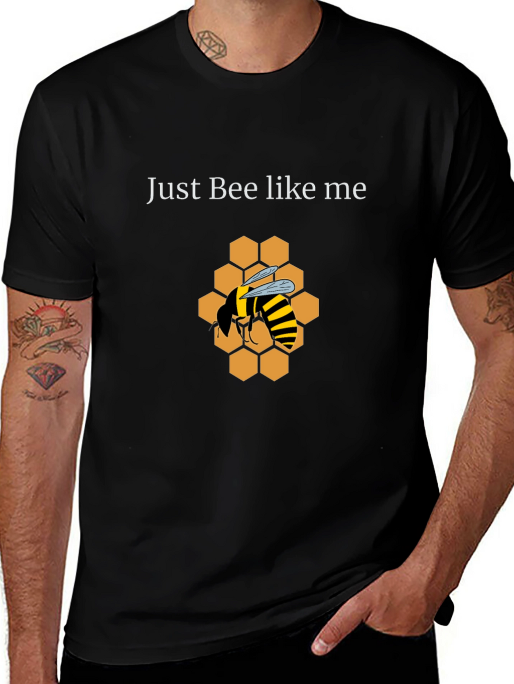Just Bee Like Me Graphic Tee