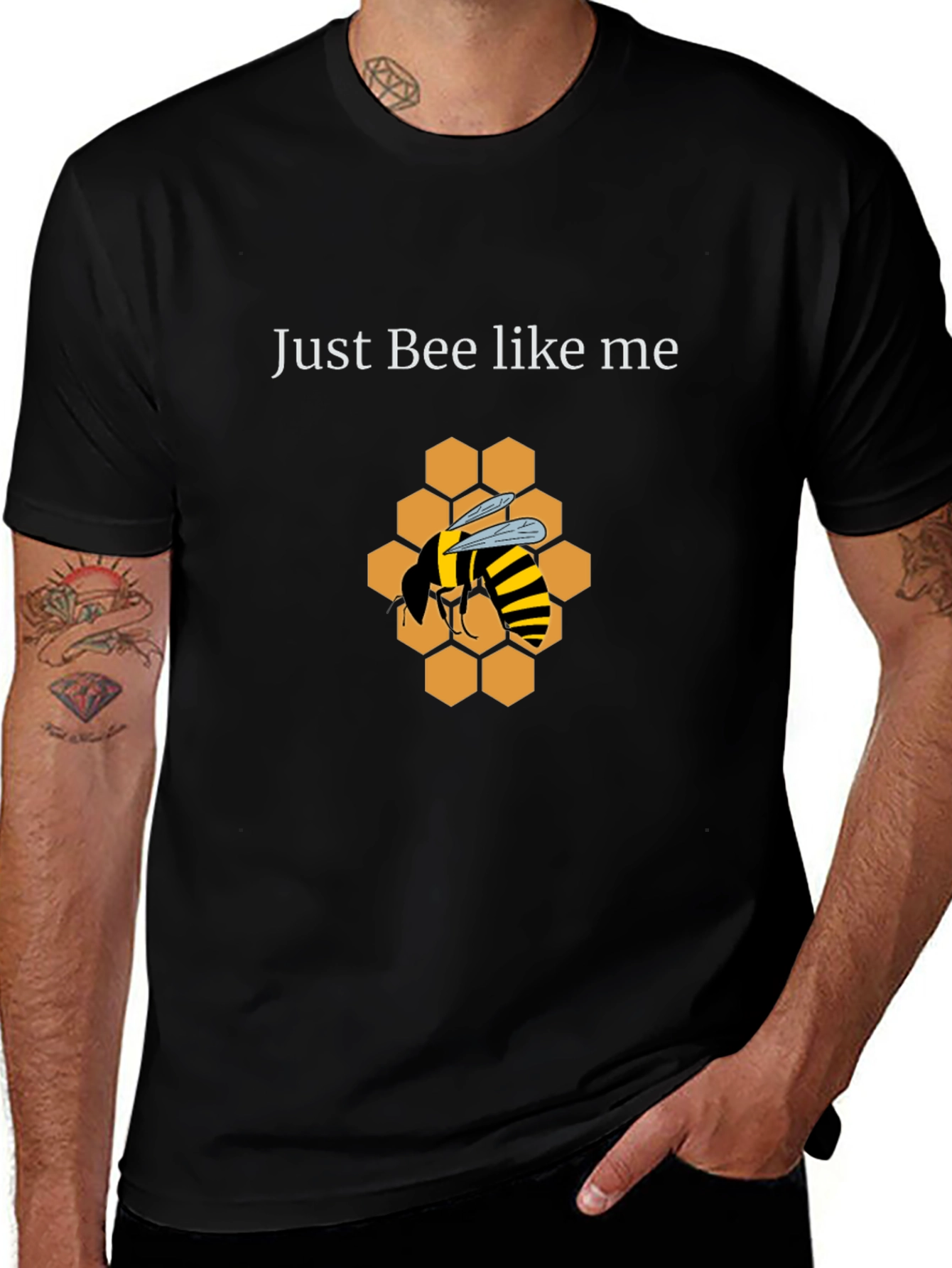 Just Bee Like Me Graphic Tee