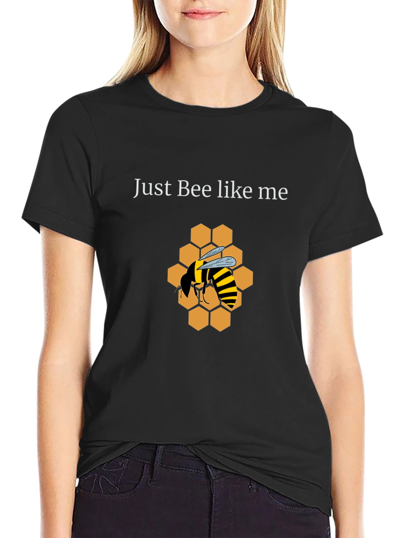 Just Bee Like Me Graphic Tee