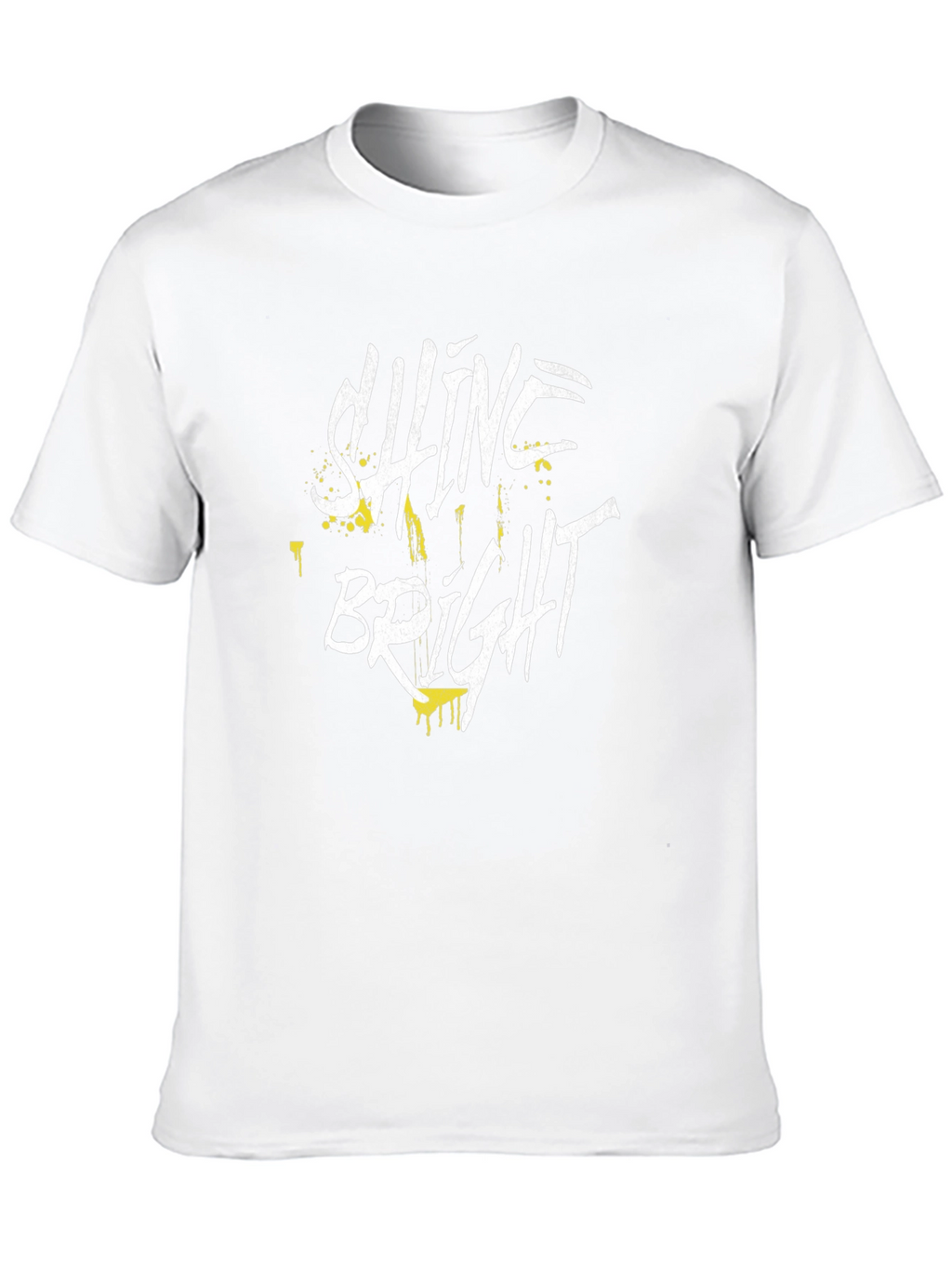 Shine Bright Graphic Tee - Stylish Black T-Shirt