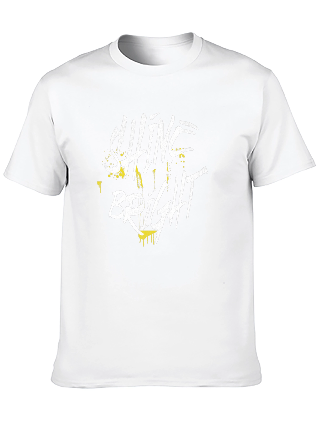 Shine Bright Graphic Tee - Stylish Black T-Shirt