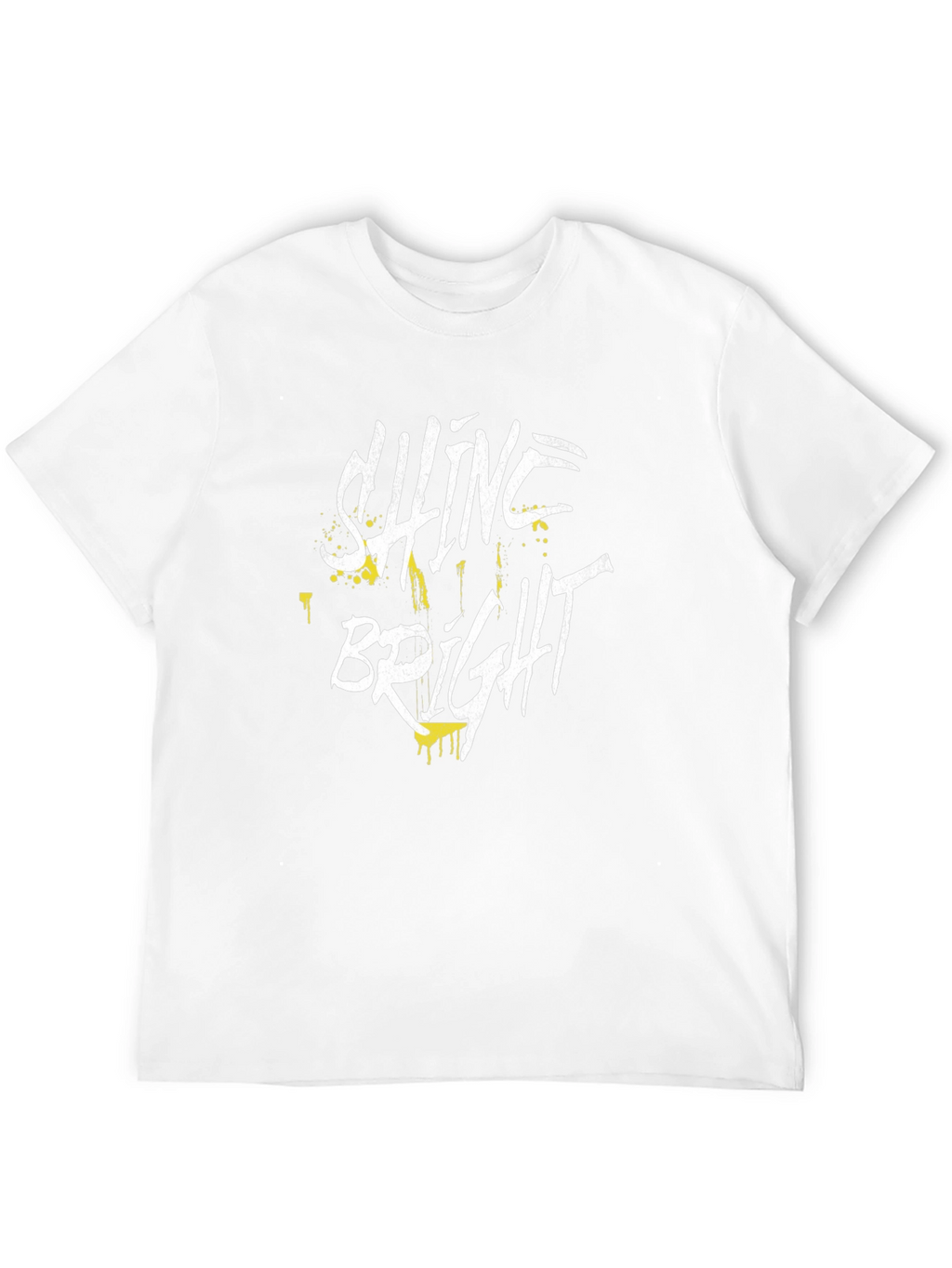 Shine Bright Graphic Tee - Stylish Black T-Shirt