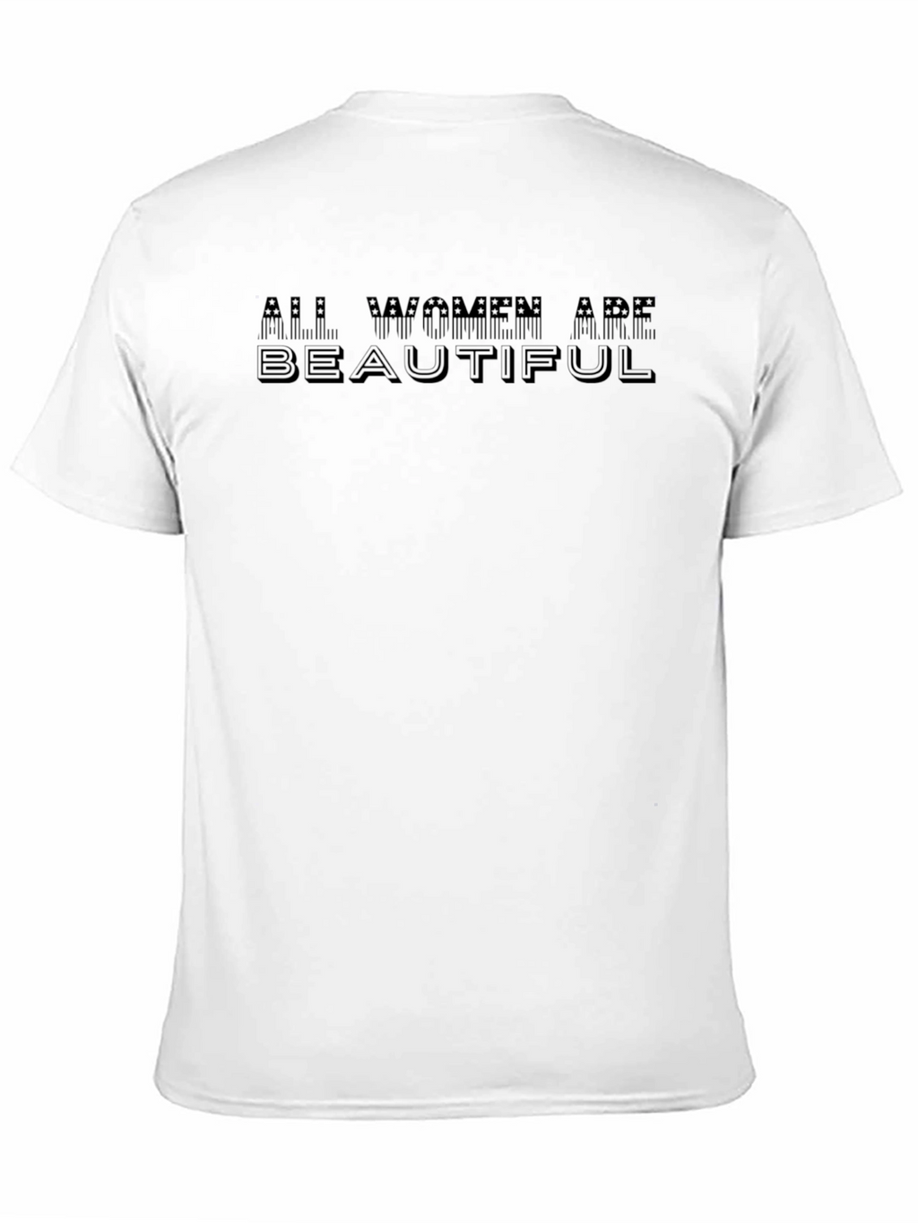 All Women Are Beautiful Black T-Shirt