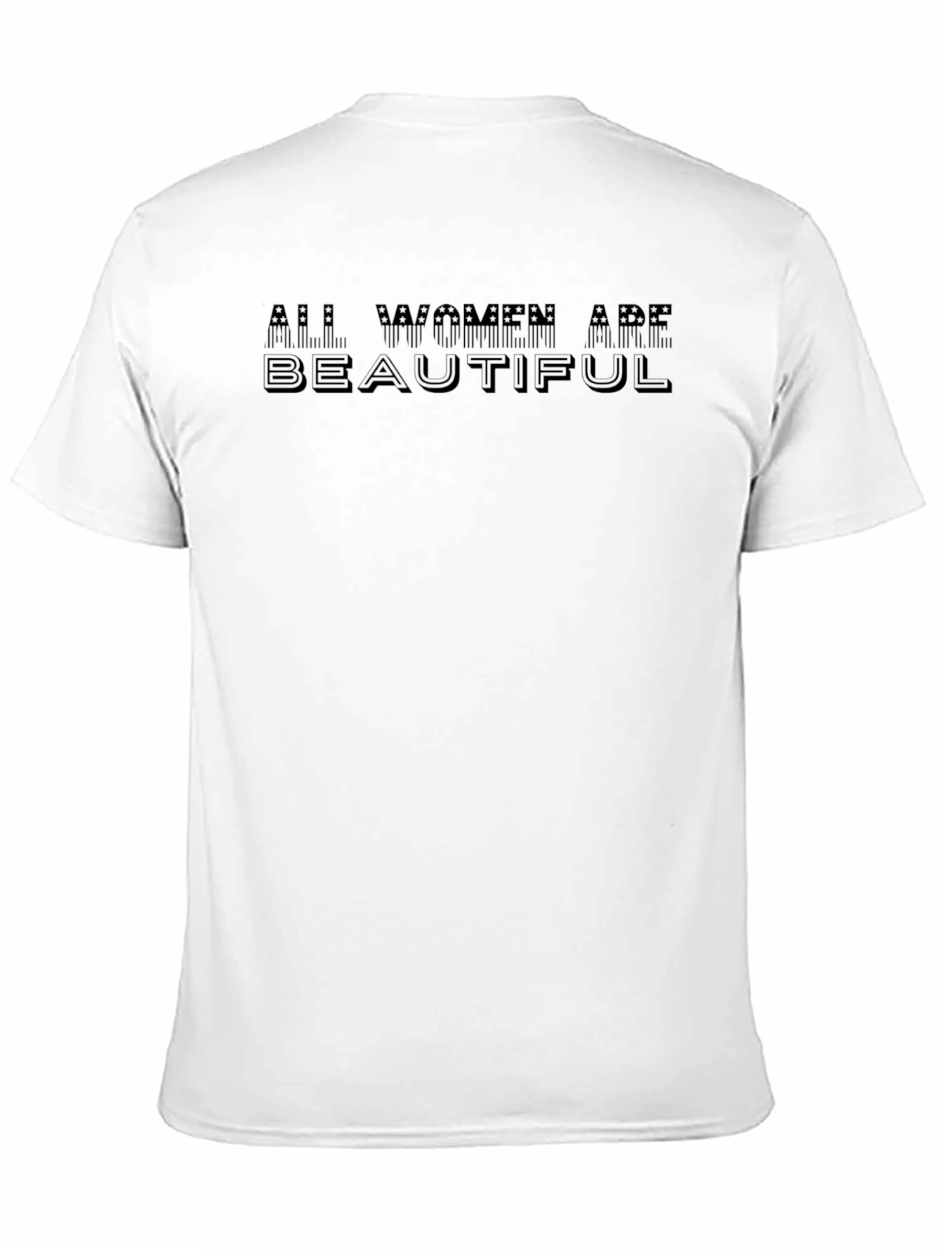 All Women Are Beautiful Black T-Shirt