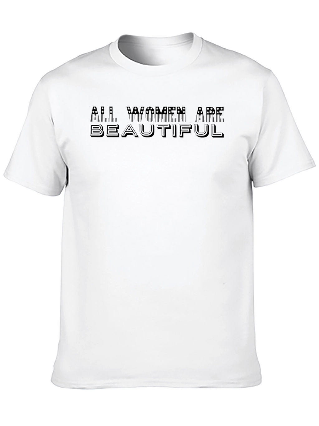 All Women Are Beautiful Black T-Shirt