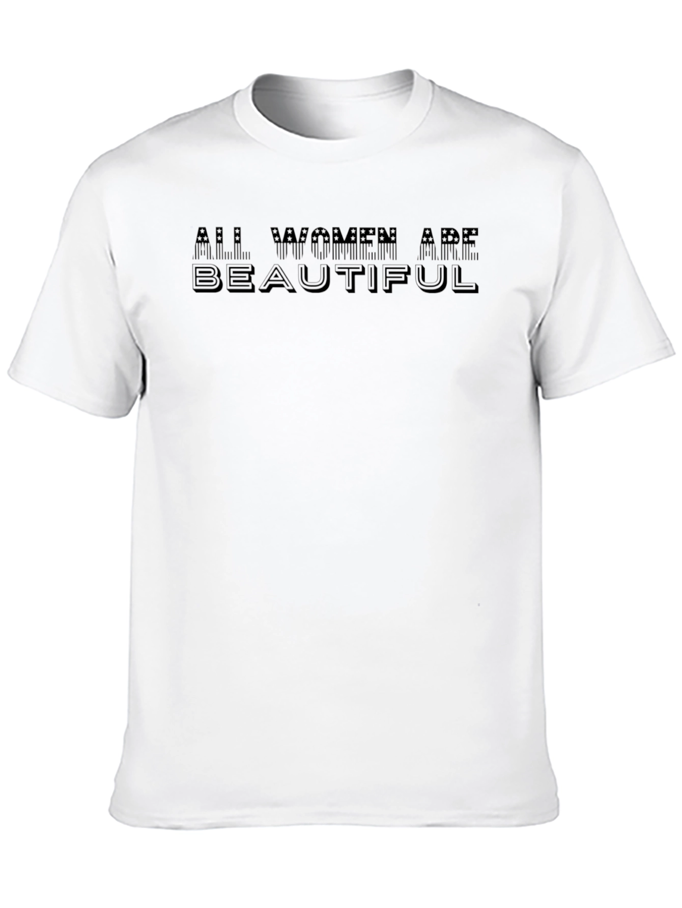 All Women Are Beautiful Black T-Shirt
