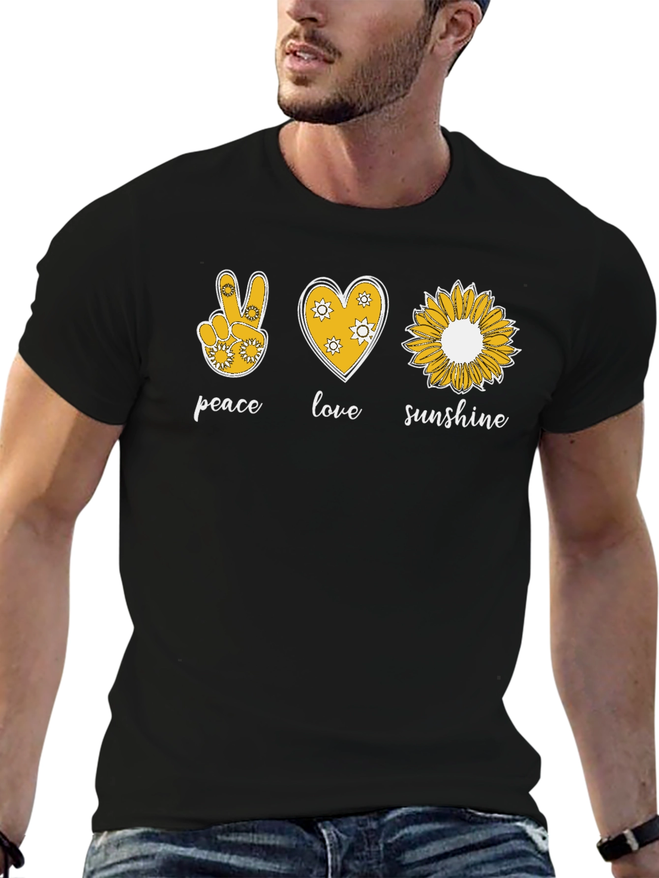Peace Love Sunshine Graphic Tee