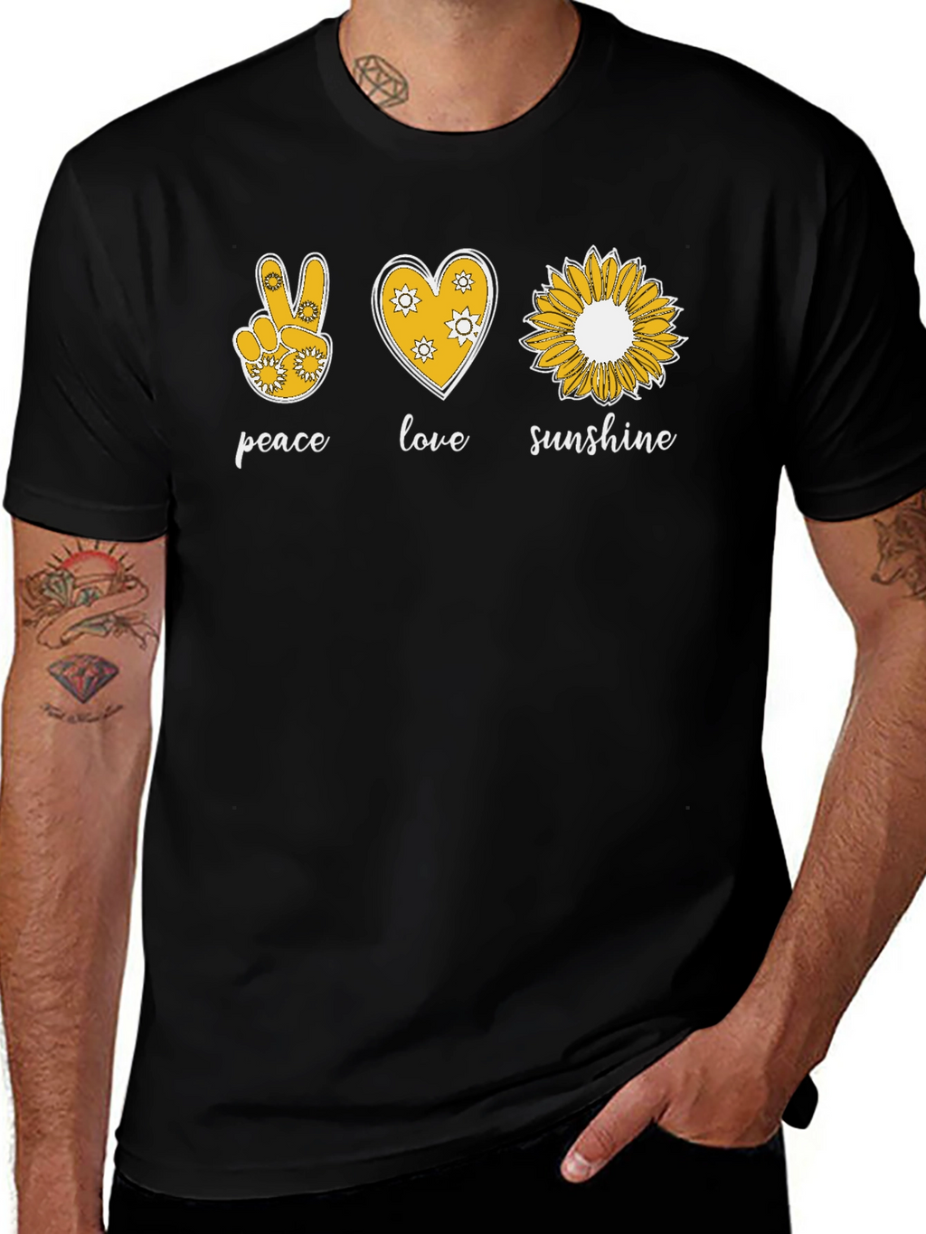 Peace Love Sunshine Graphic Tee