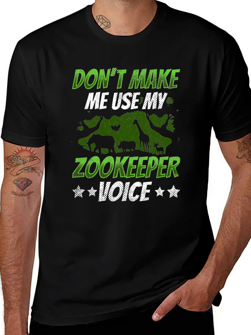 Zookeeper Voice T-Shirt - Animal Lover Tee