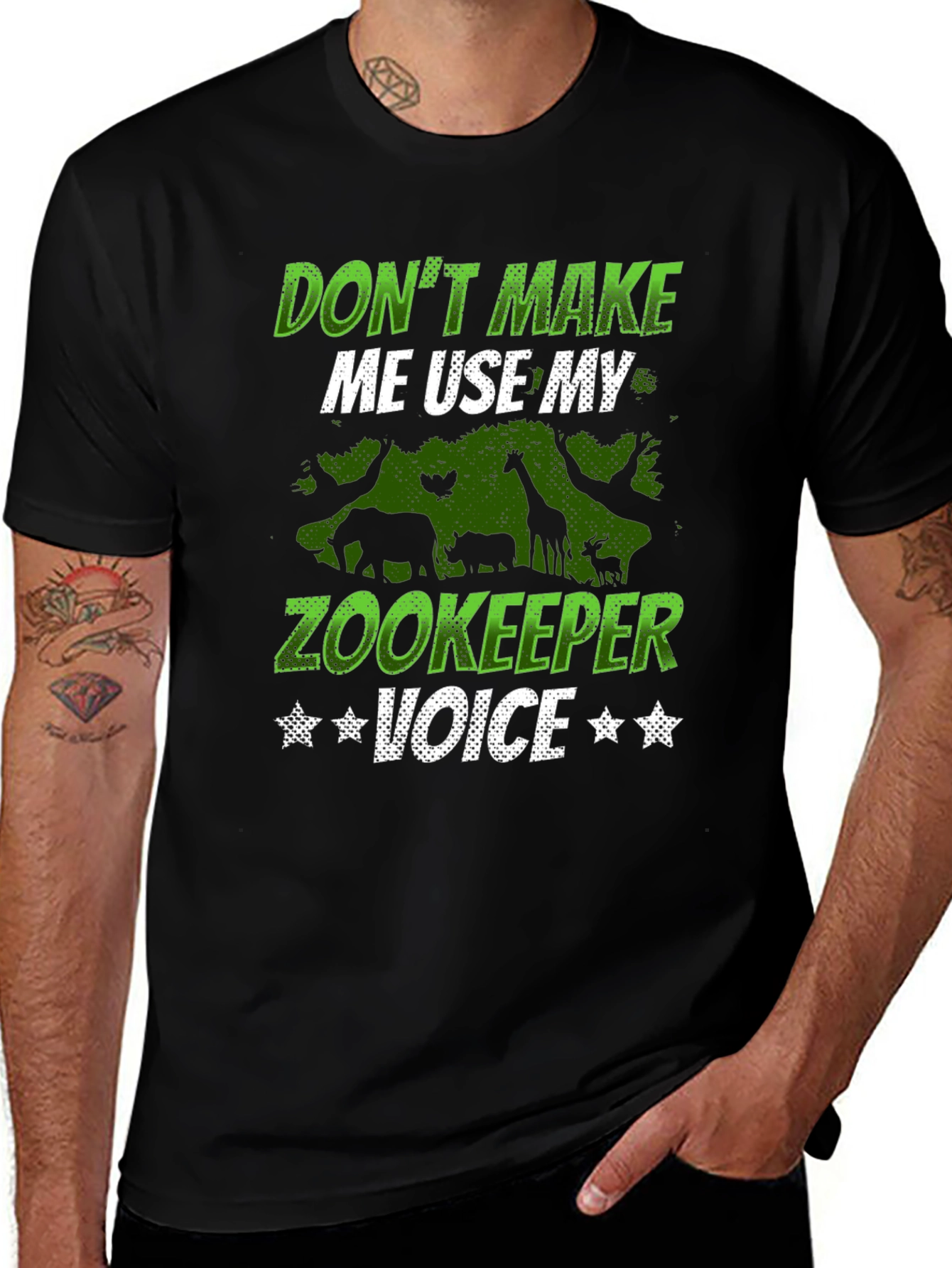 Zookeeper Voice T-Shirt - Animal Lover Tee