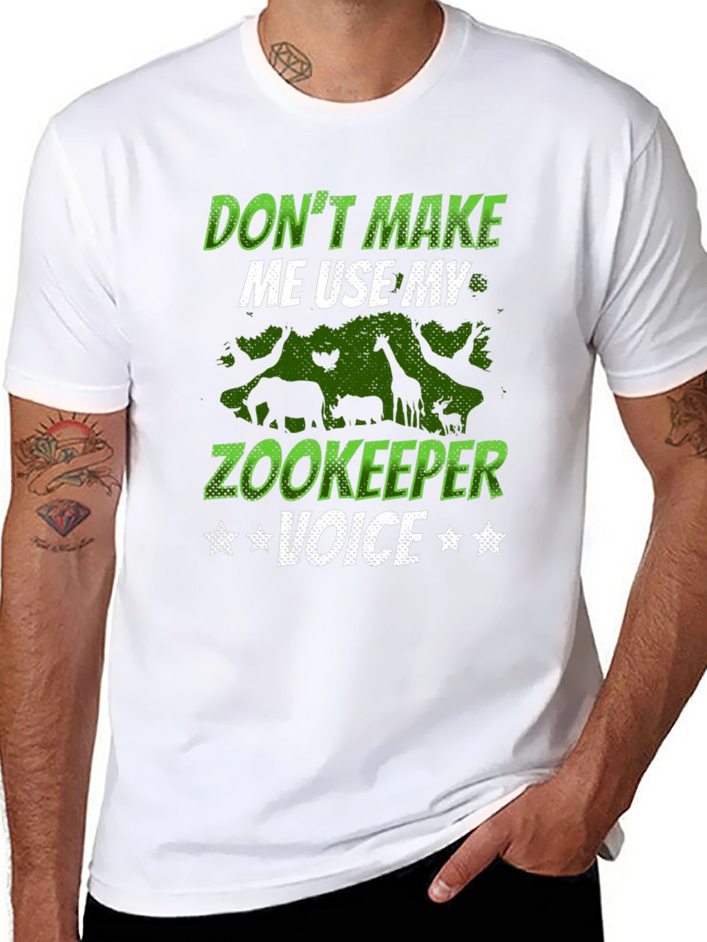 Zookeeper Voice T-Shirt - Animal Lover Tee