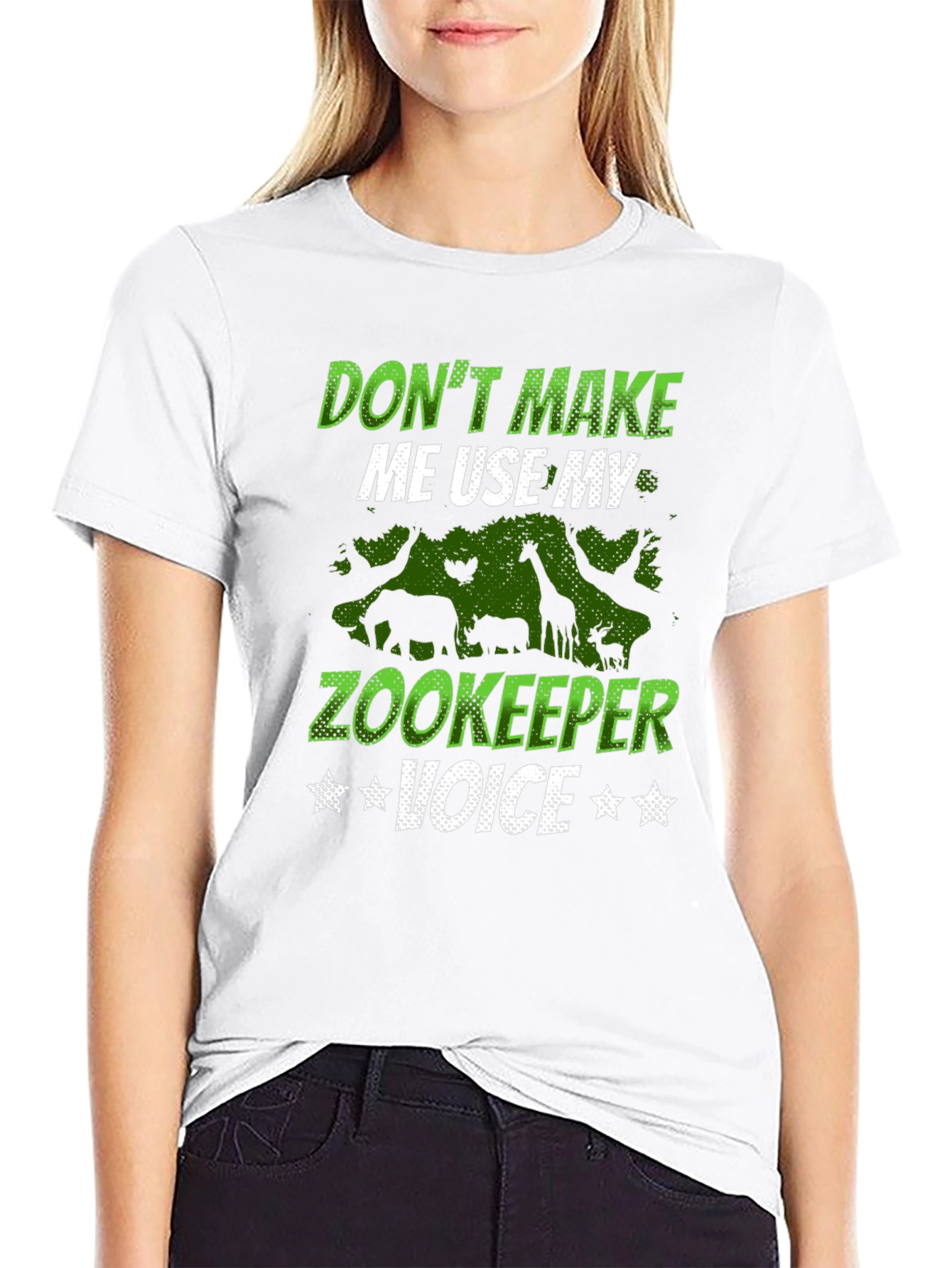 Zookeeper Voice T-Shirt - Animal Lover Tee
