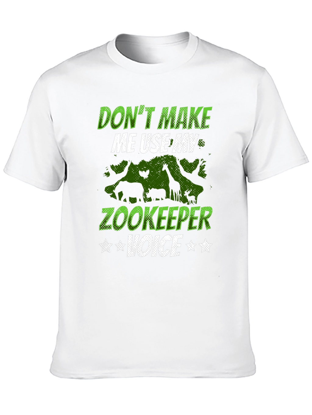 Zookeeper Voice T-Shirt - Animal Lover Tee
