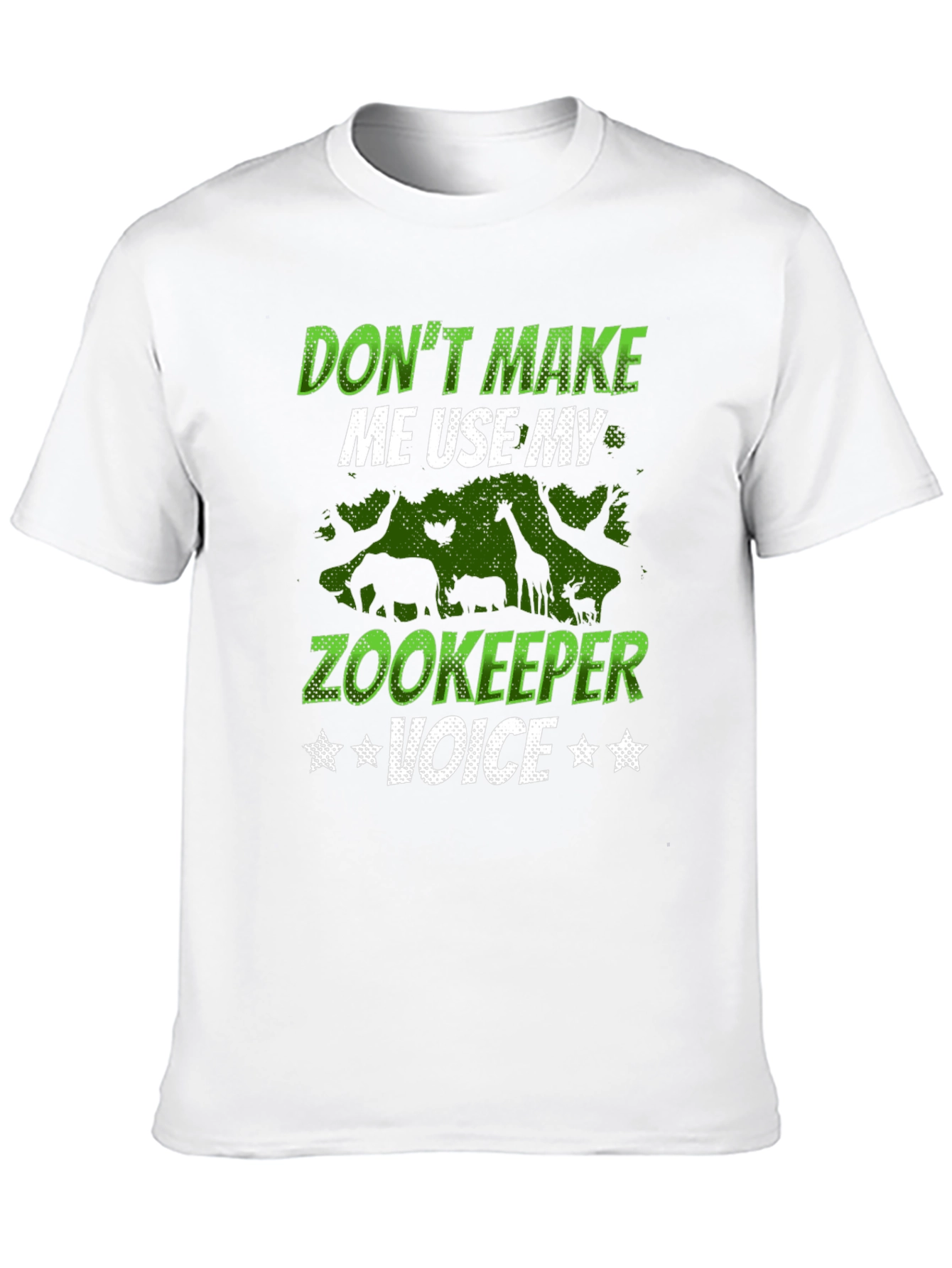 Zookeeper Voice T-Shirt - Animal Lover Tee