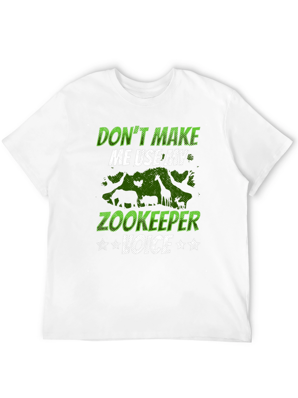 Zookeeper Voice T-Shirt - Animal Lover Tee