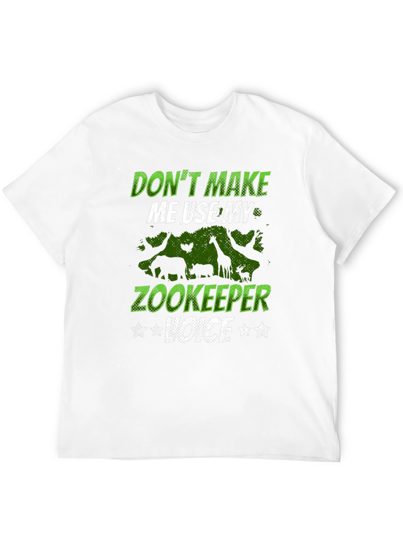 Zookeeper Voice T-Shirt - Animal Lover Tee