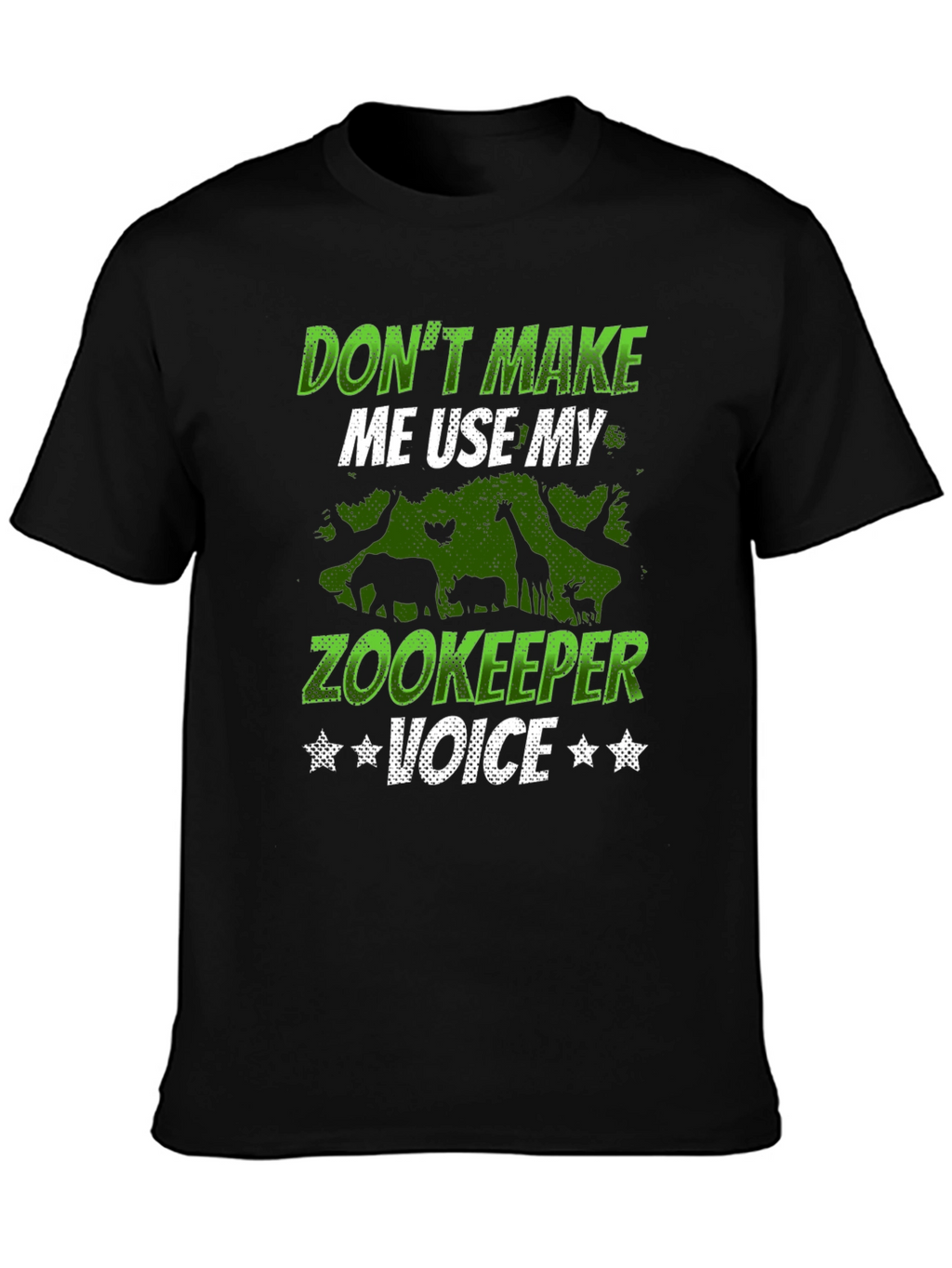 Zookeeper Voice T-Shirt - Animal Lover Tee