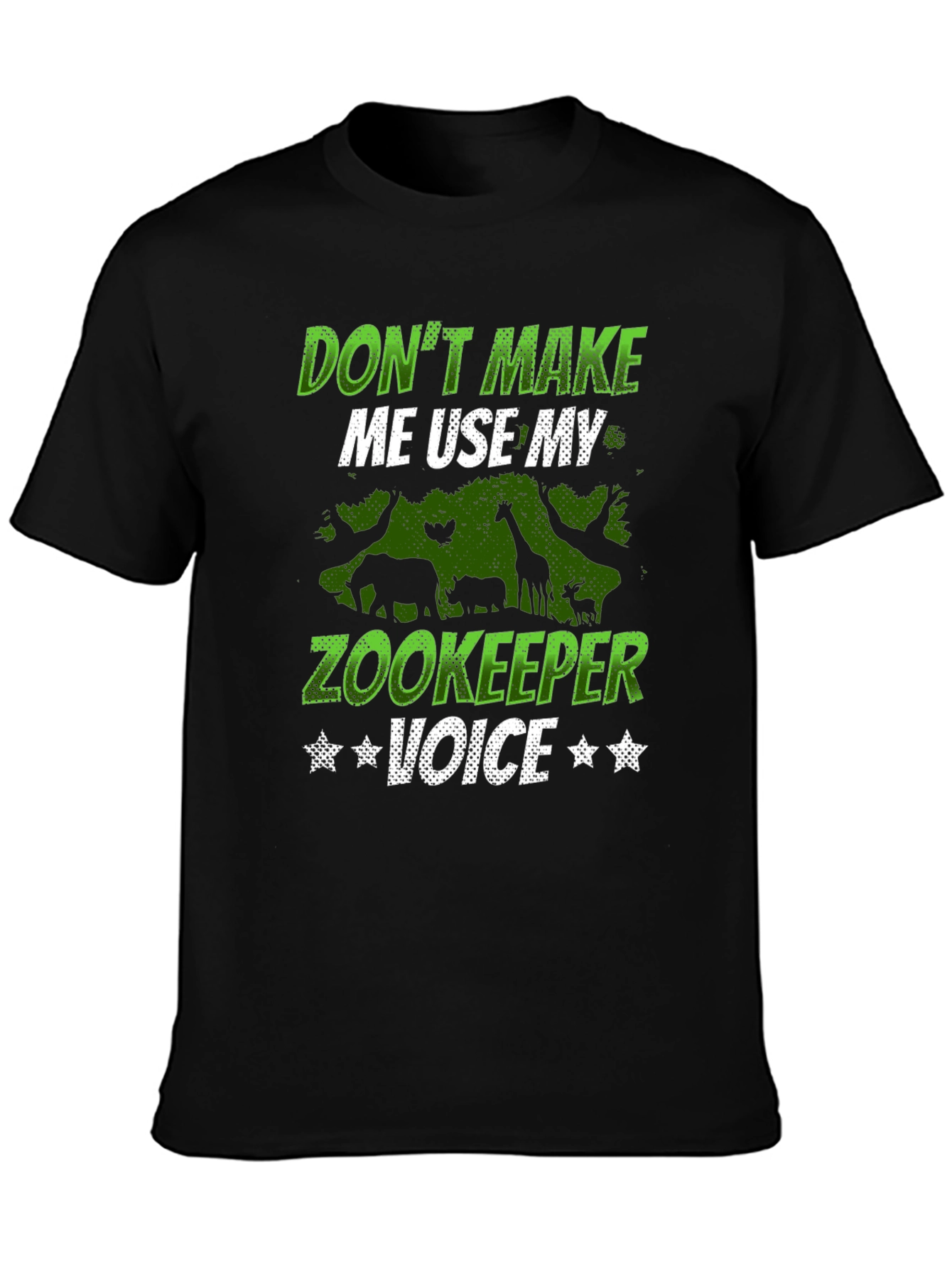 Zookeeper Voice T-Shirt - Animal Lover Tee