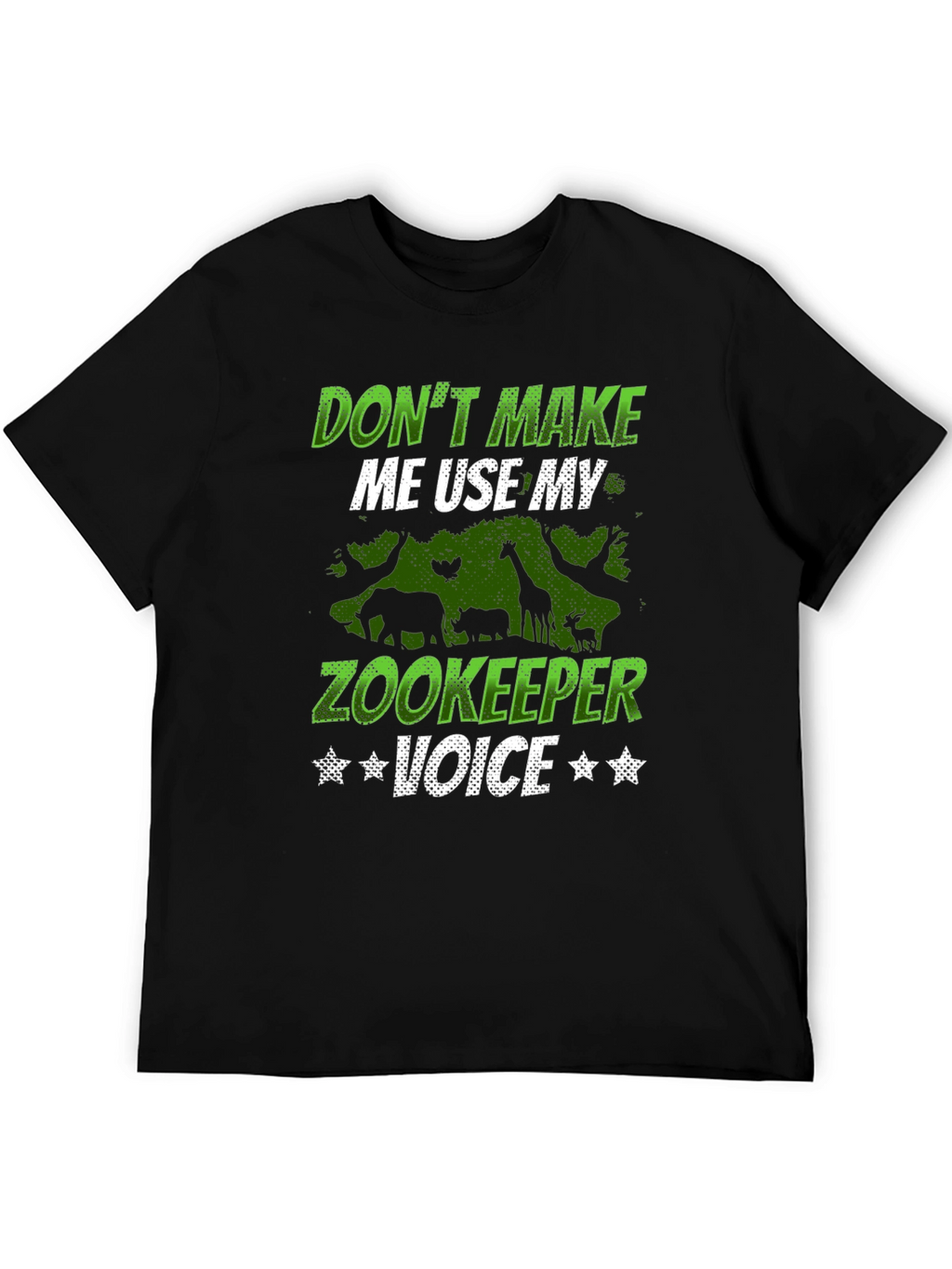 Zookeeper Voice T-Shirt - Animal Lover Tee