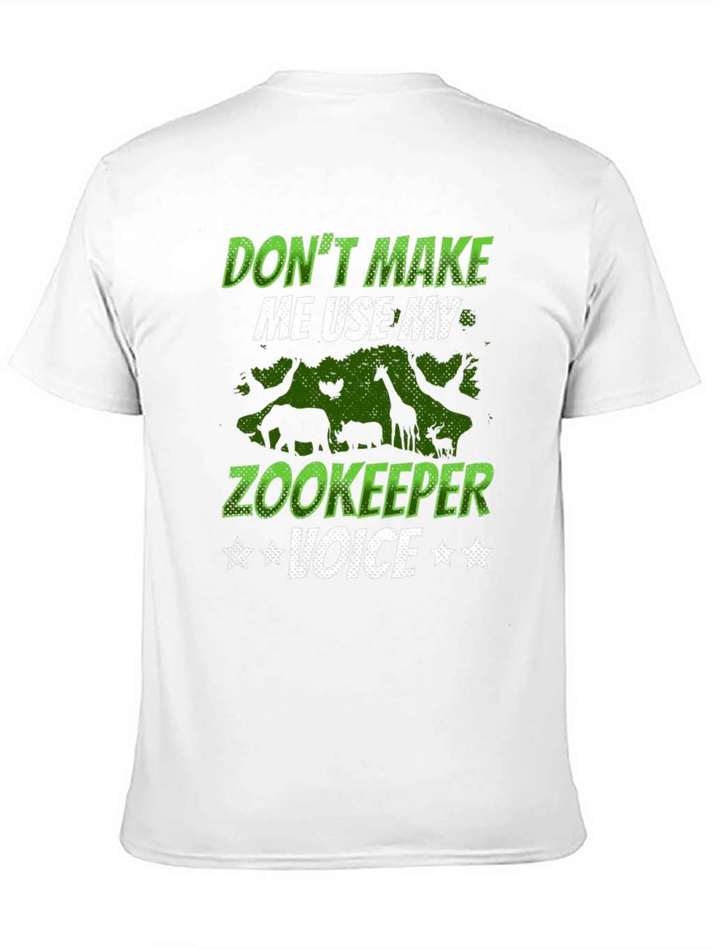 Zookeeper Voice T-Shirt - Animal Lover Tee