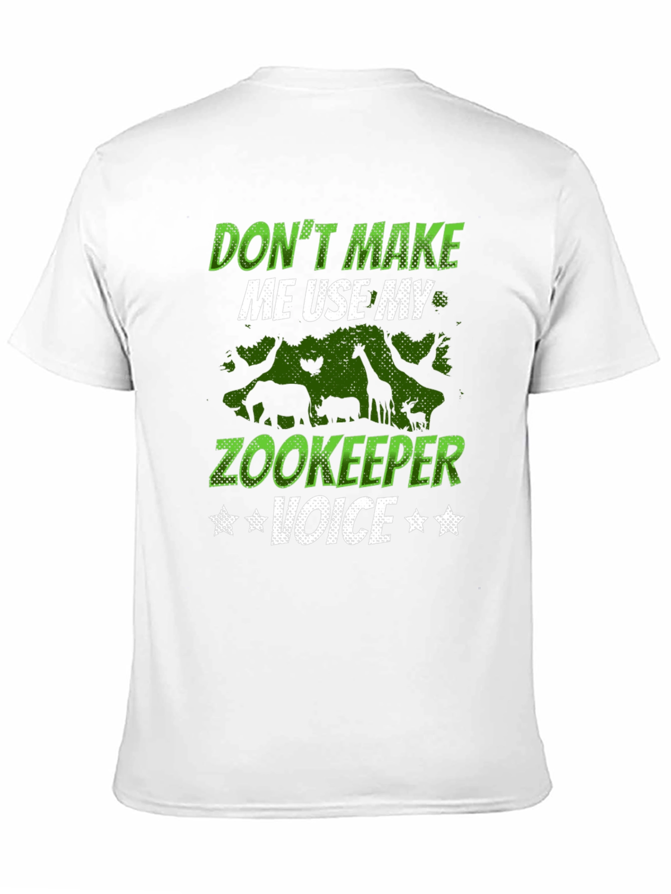 Zookeeper Voice T-Shirt - Animal Lover Tee