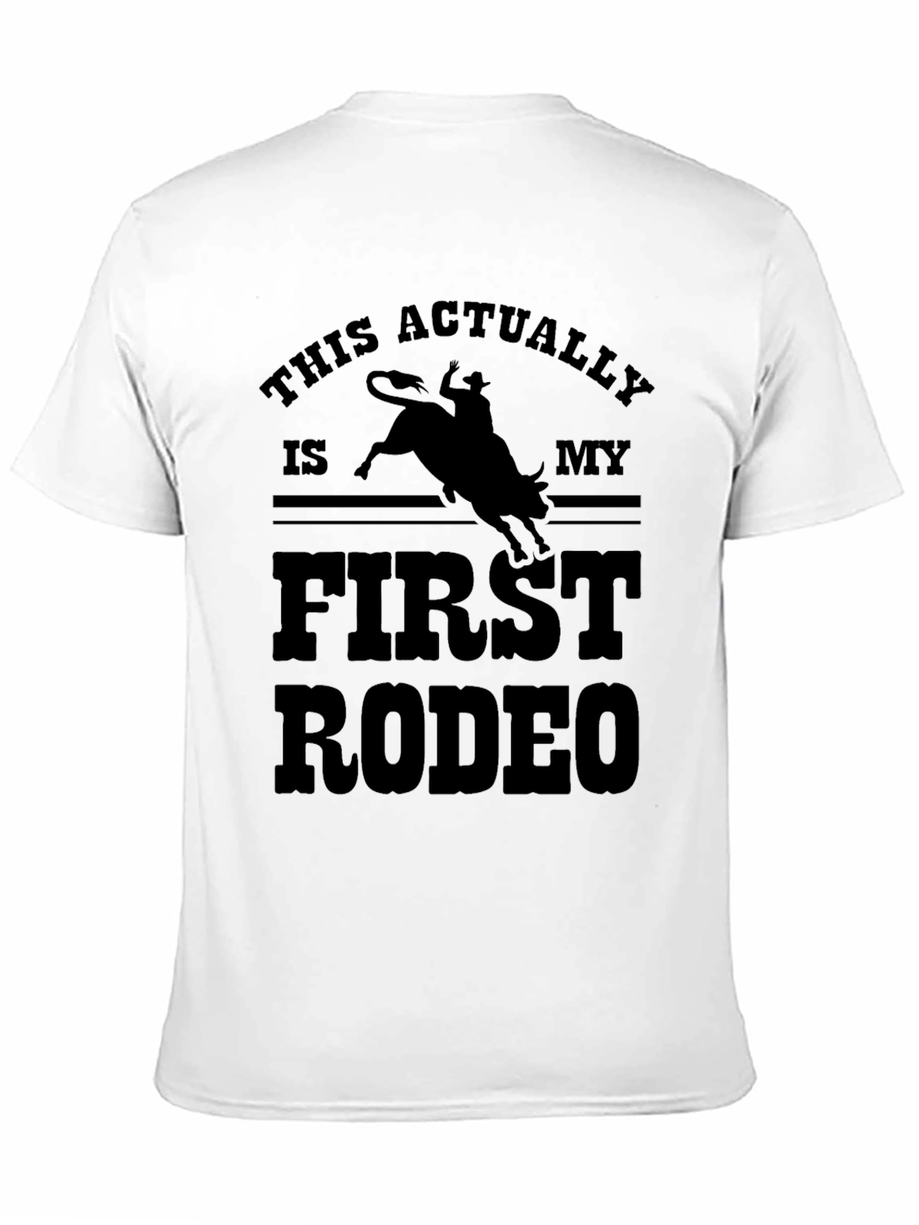 First Rodeo Graphic Tee - Black