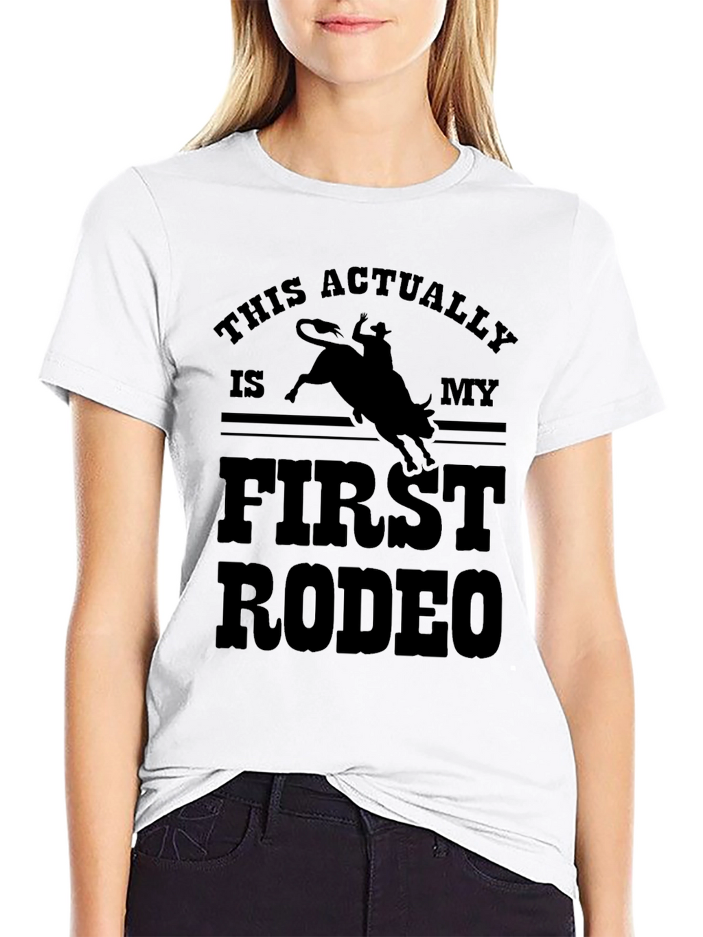 First Rodeo Graphic Tee - Black