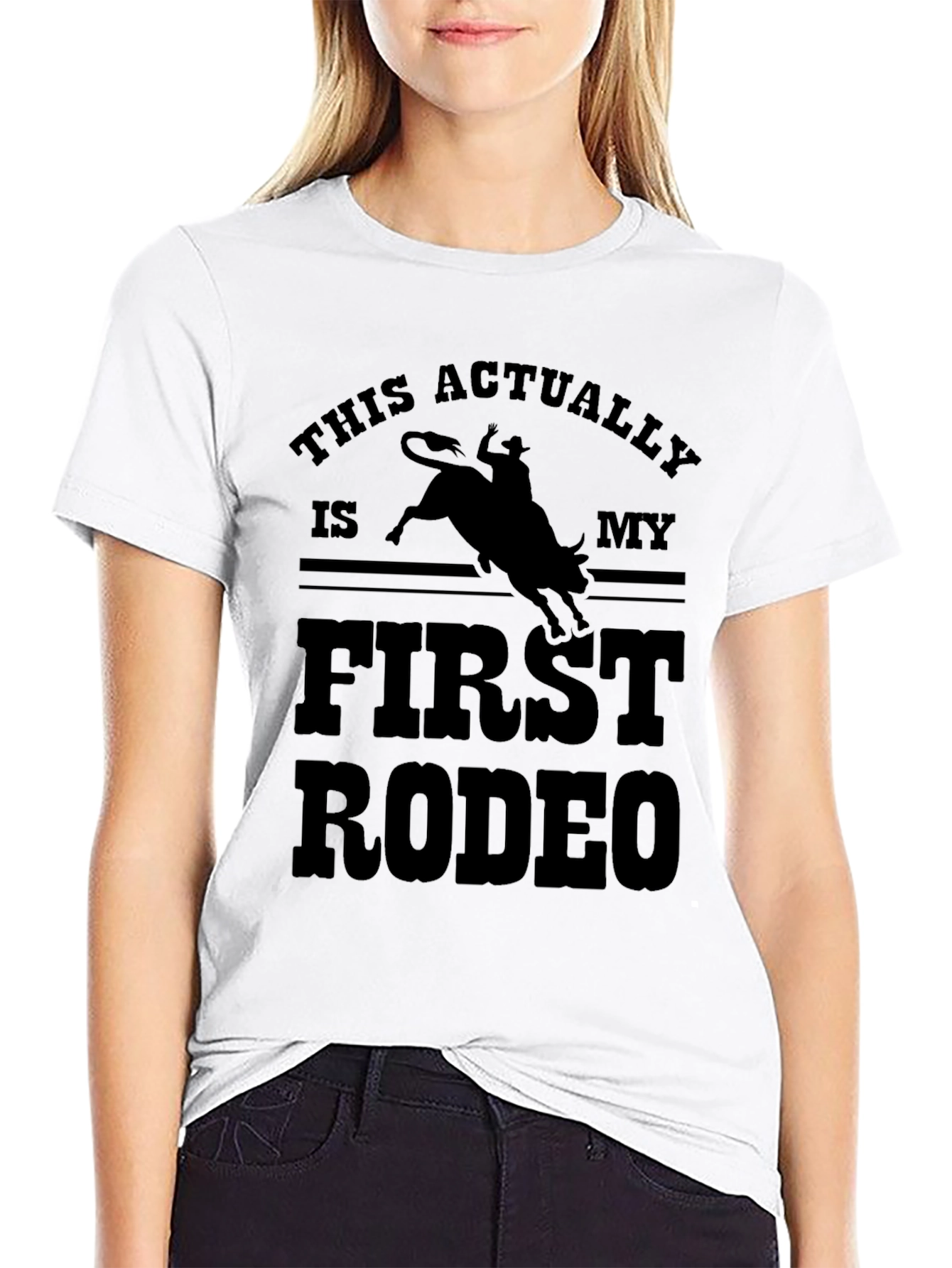 First Rodeo Graphic Tee - Black