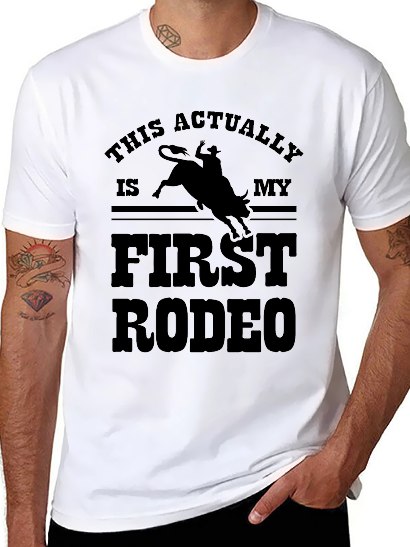 First Rodeo Graphic Tee - Black