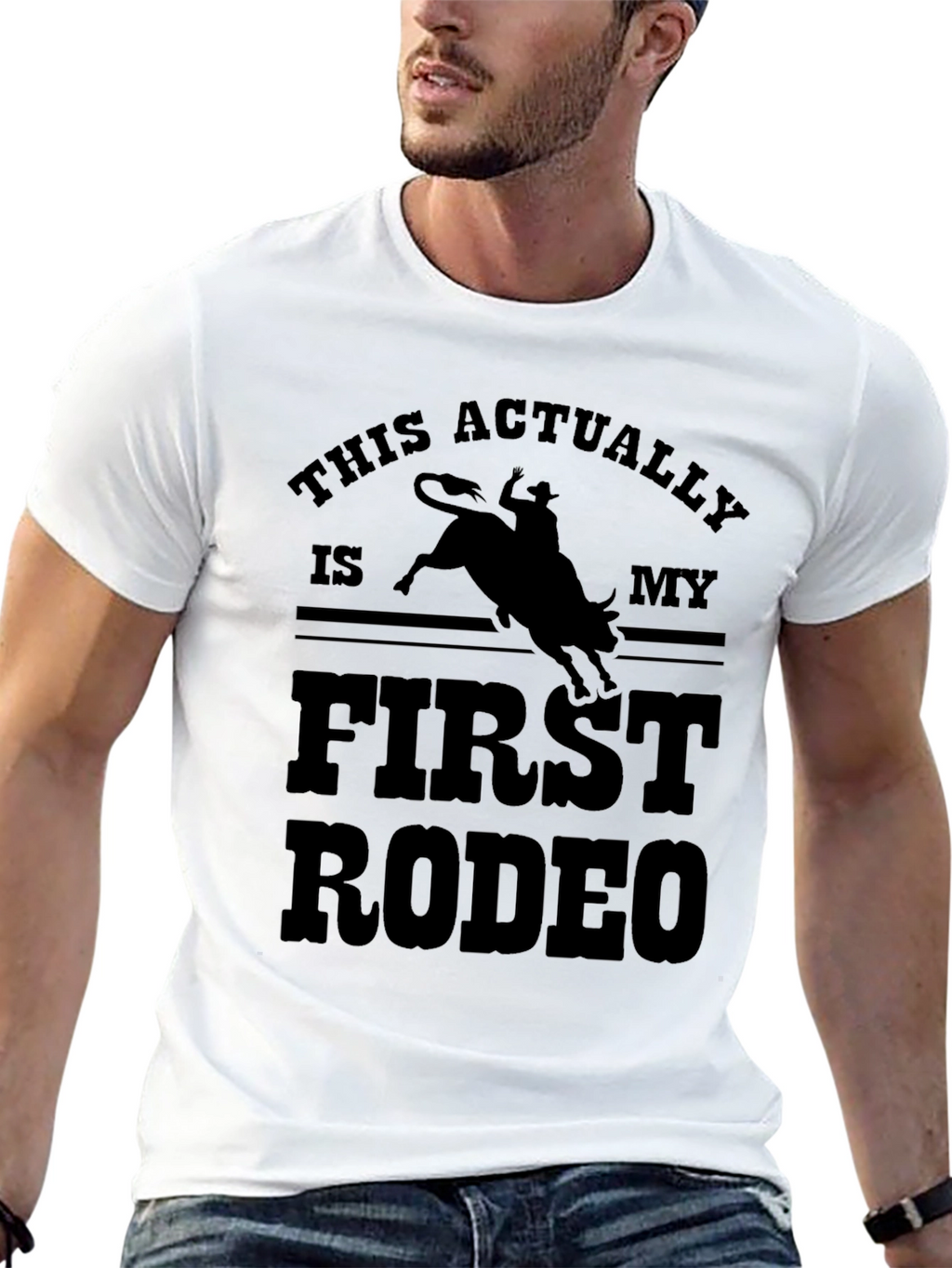 First Rodeo Graphic Tee - Black