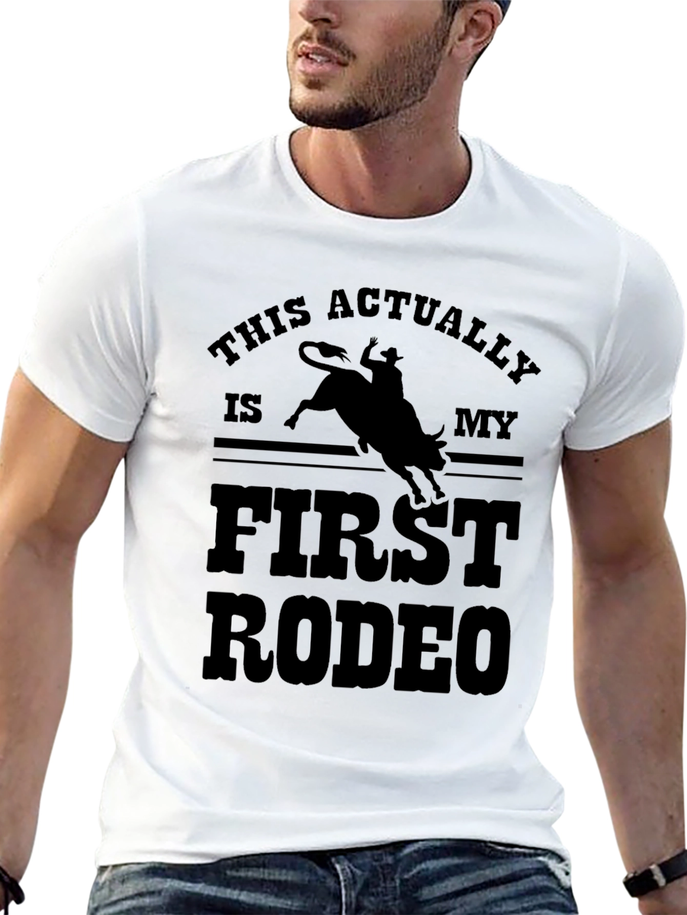 First Rodeo Graphic Tee - Black