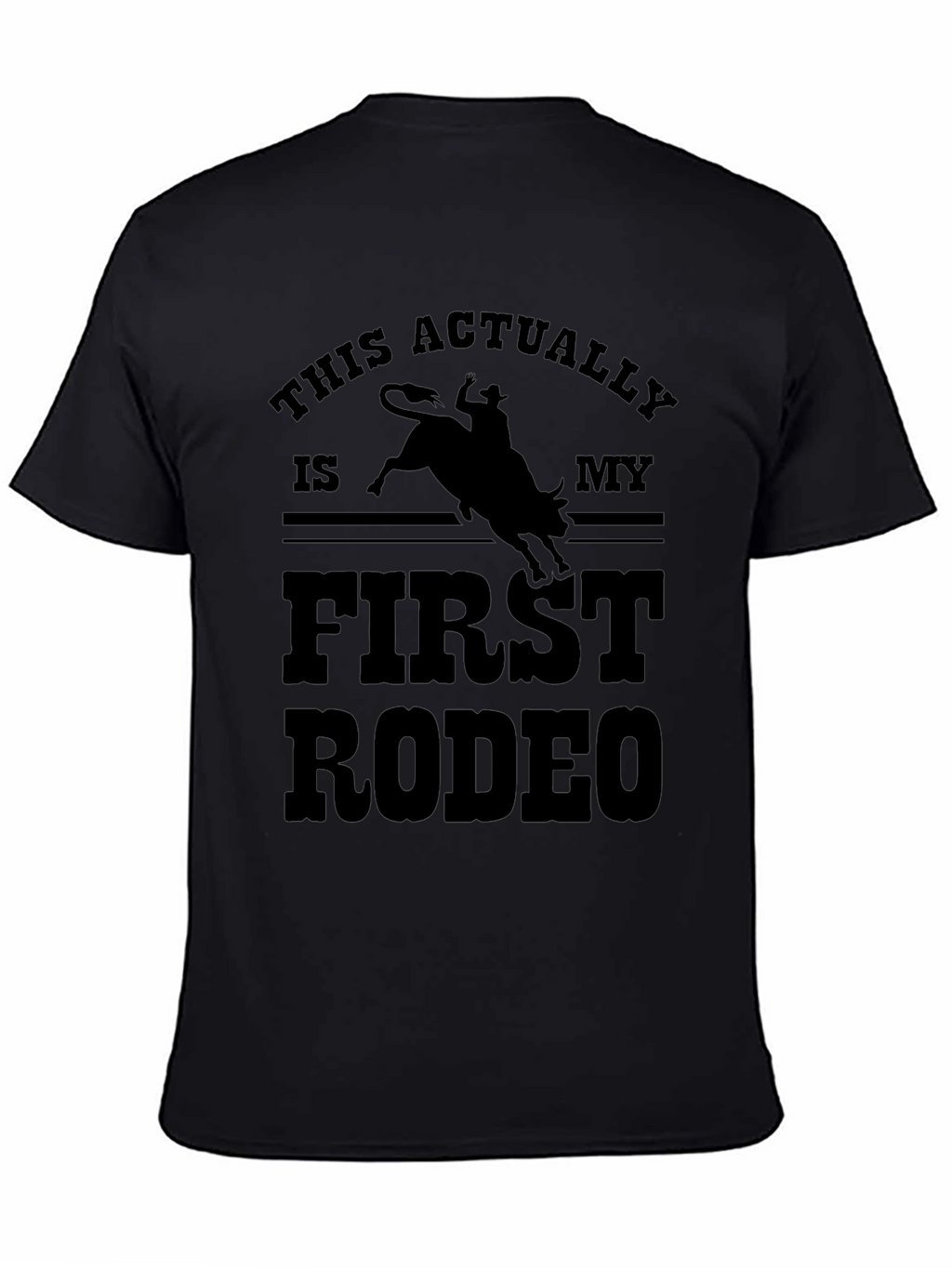 First Rodeo Graphic Tee - Black