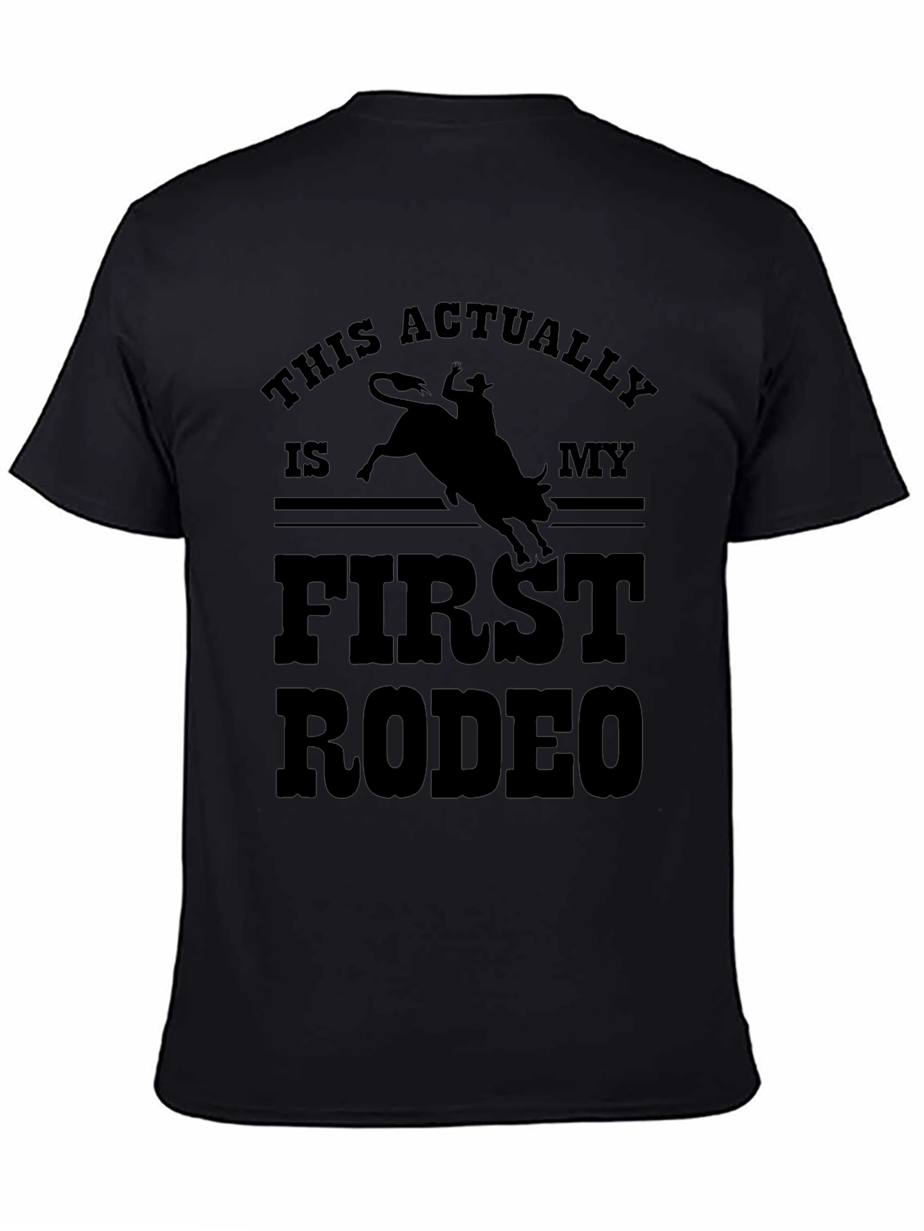 First Rodeo Graphic Tee - Black