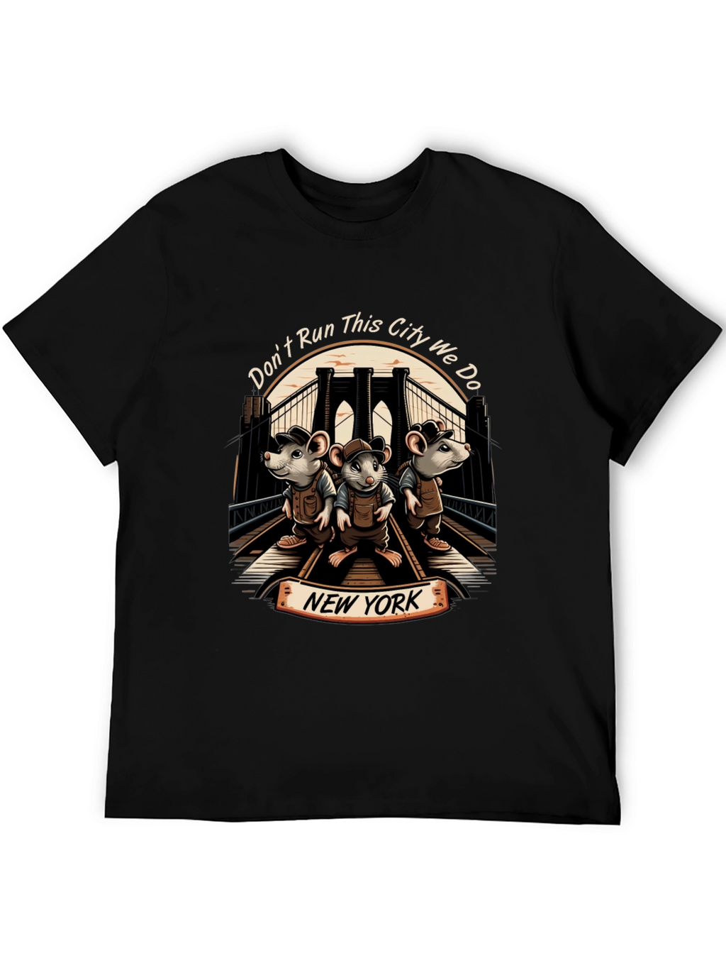 New York Rats Graphic T-Shirt