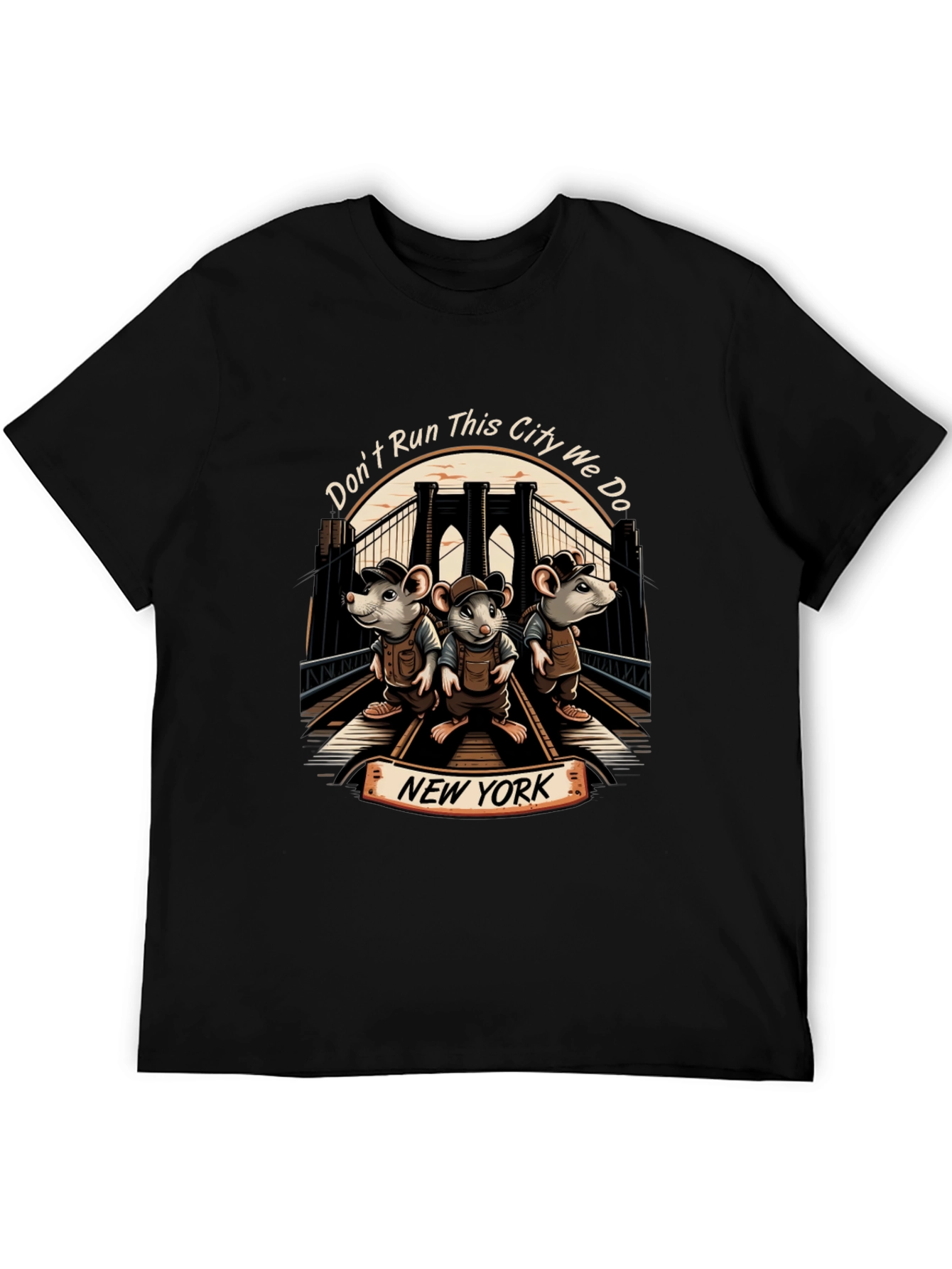 New York Rats Graphic T-Shirt