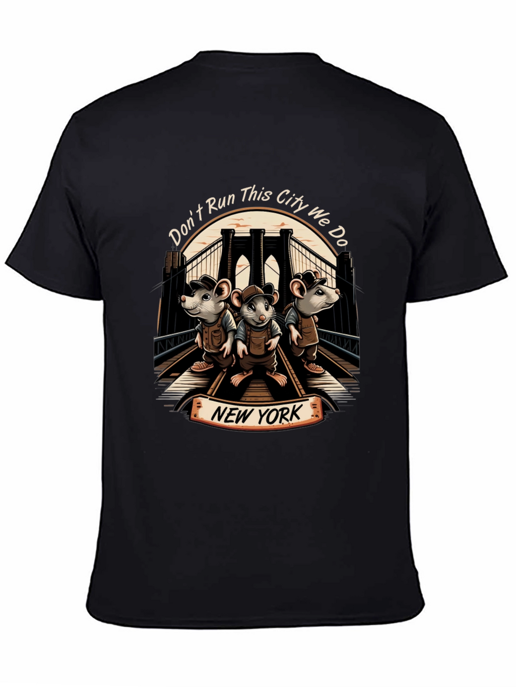 New York Rats Graphic T-Shirt