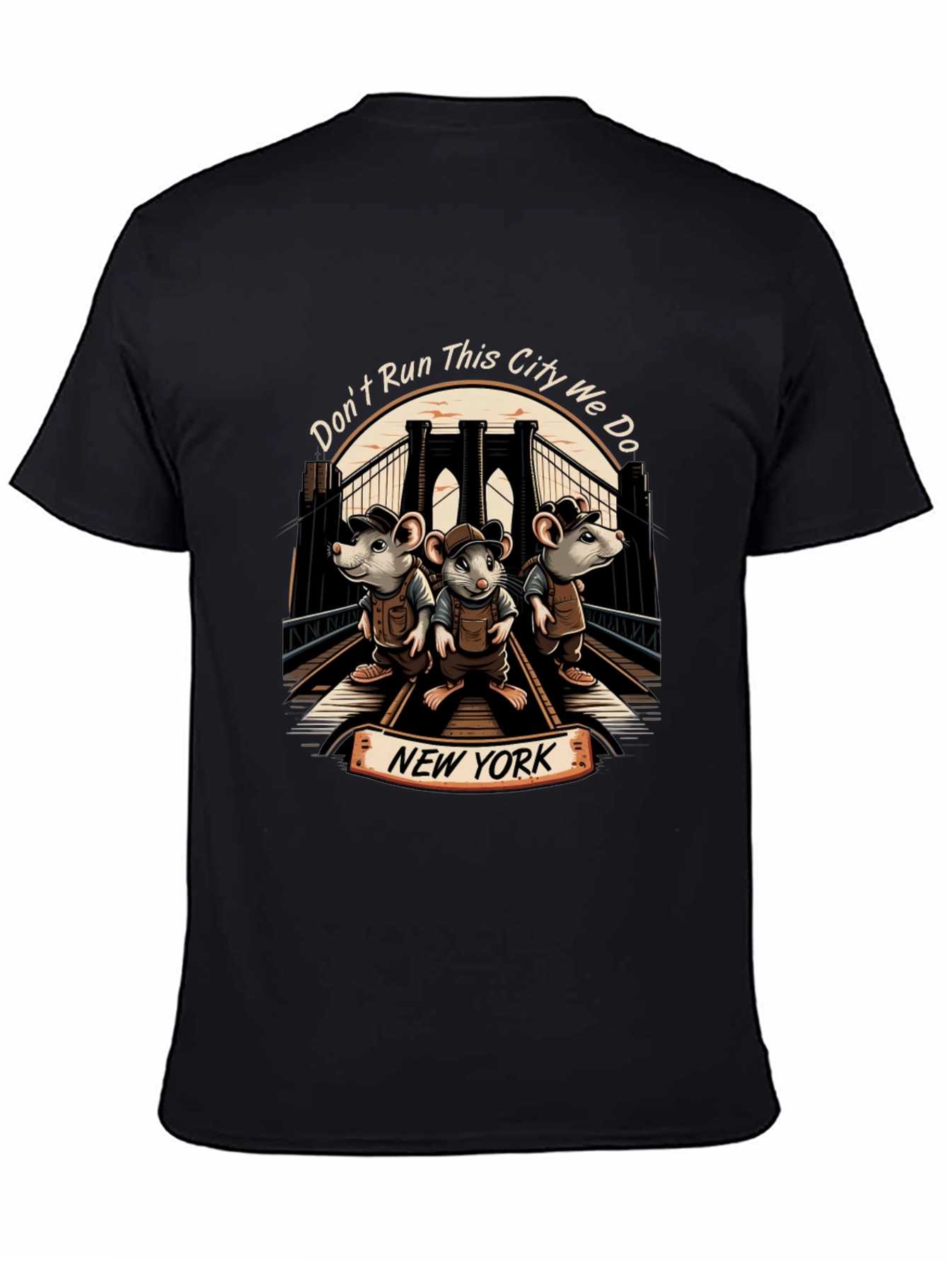 New York Rats Graphic T-Shirt