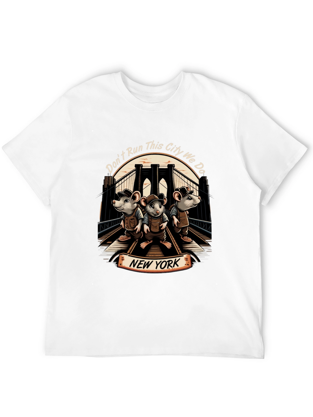 New York Rats Graphic T-Shirt