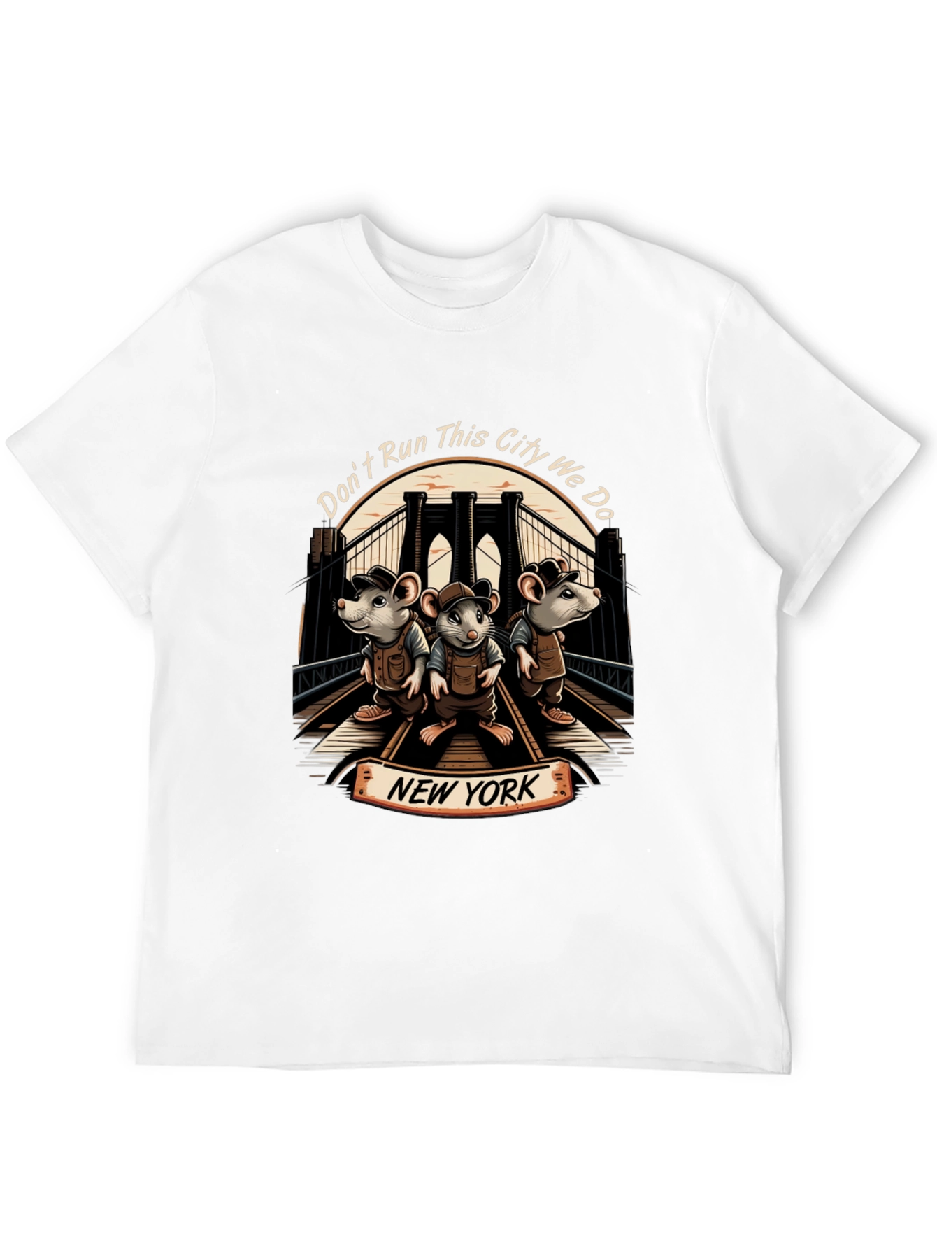 New York Rats Graphic T-Shirt