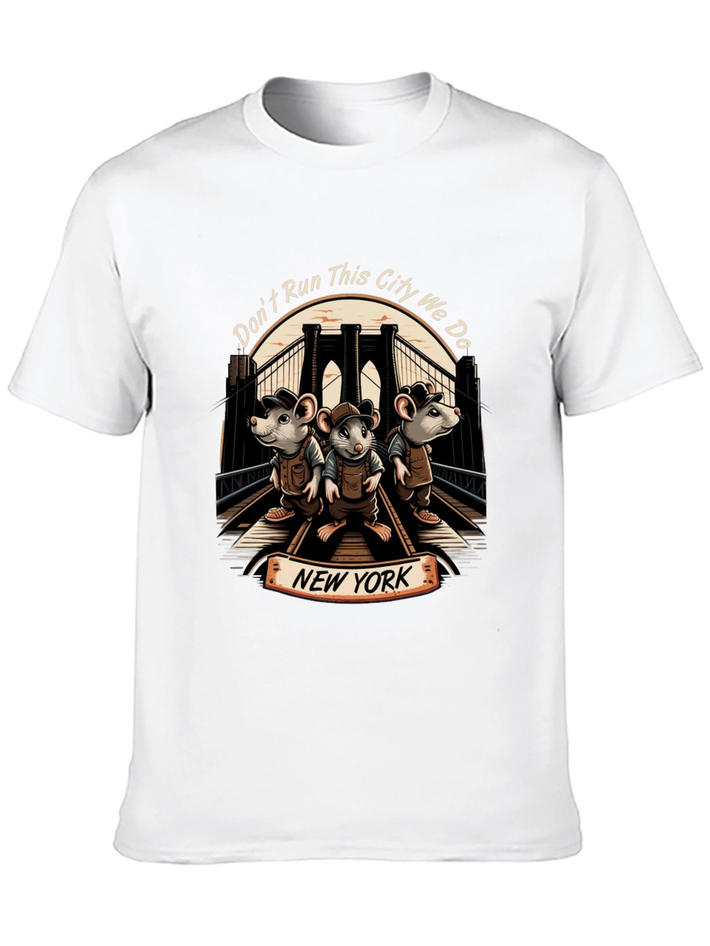New York Rats Graphic T-Shirt