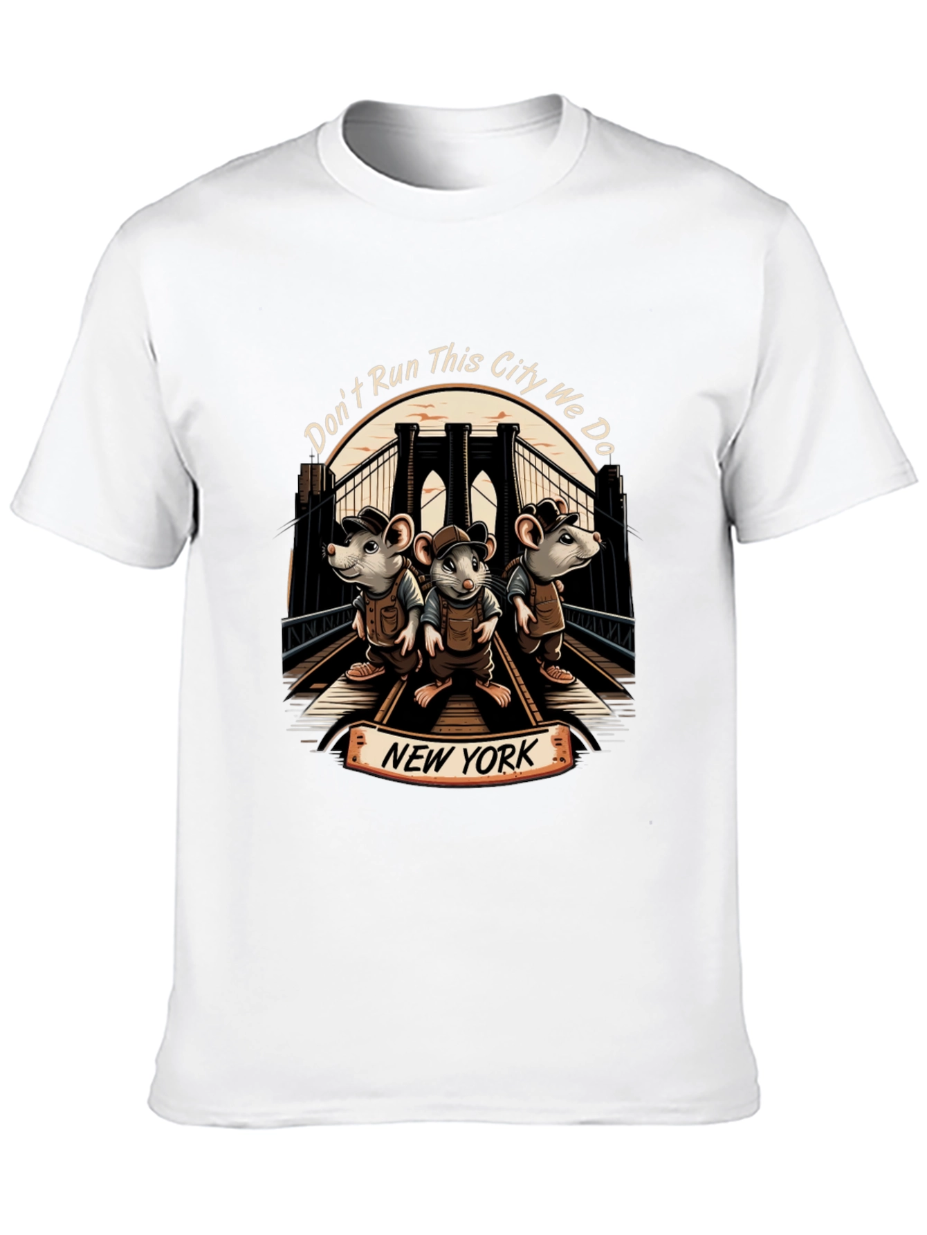 New York Rats Graphic T-Shirt
