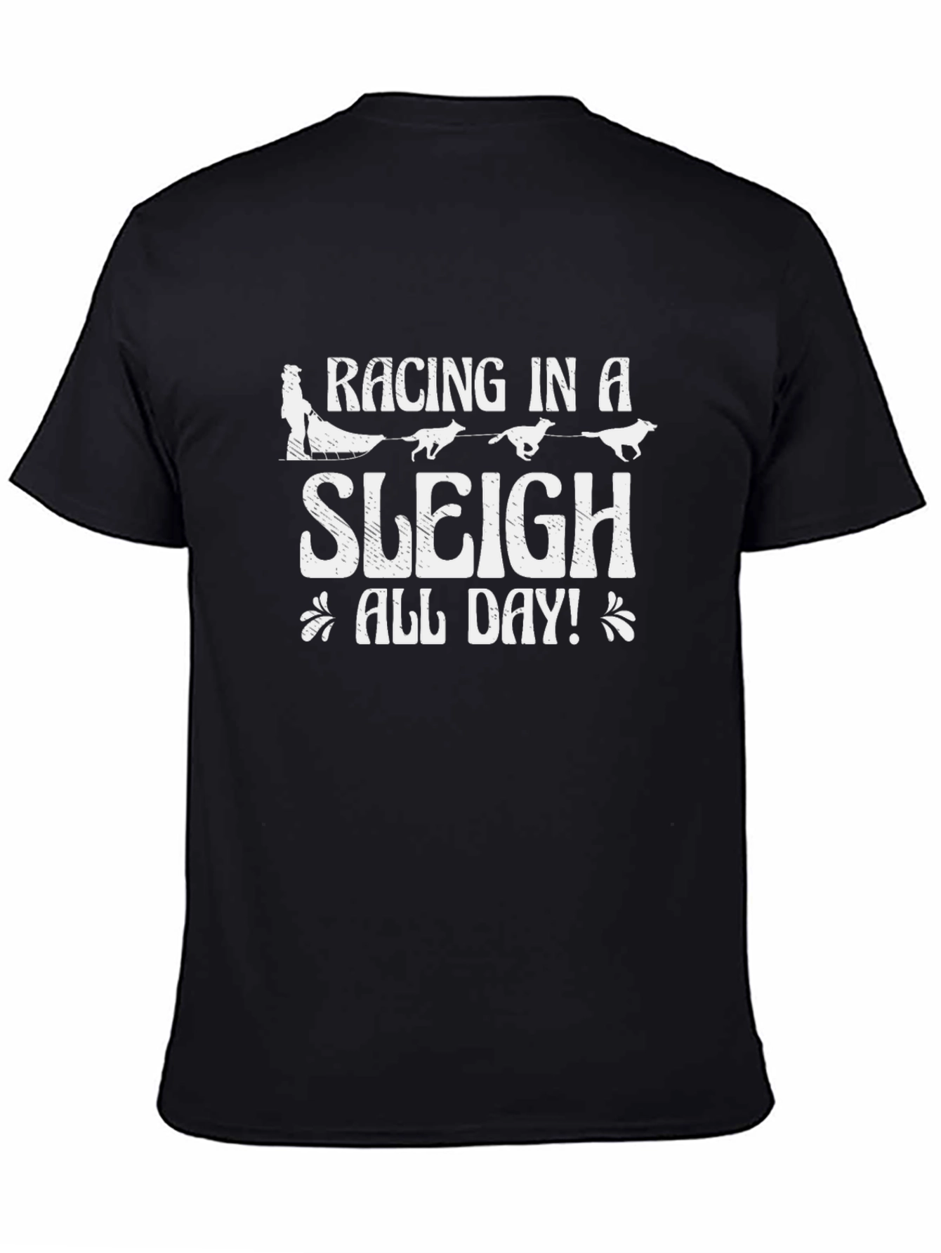 Racing in a Sleigh All Day! T-Shirt