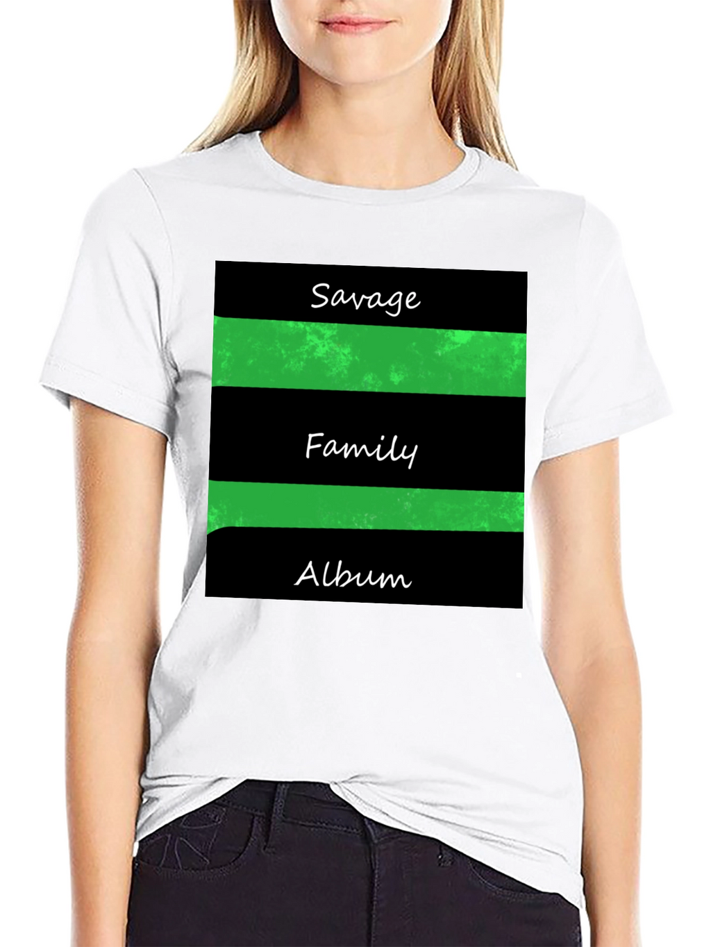 Savage Family Album Graphic Tee