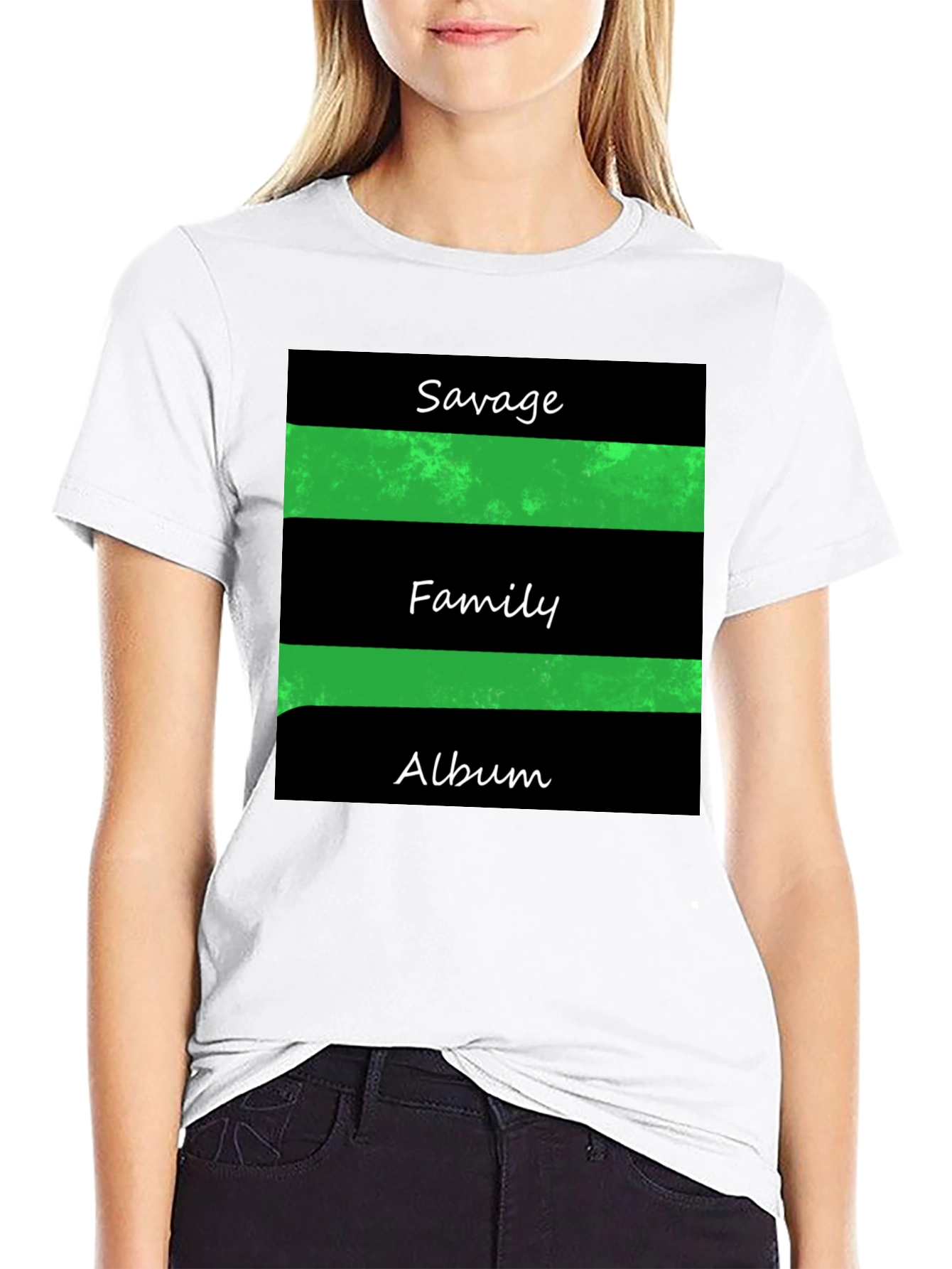 Savage Family Album Graphic Tee