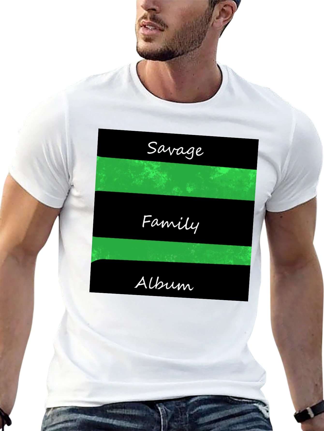 Savage Family Album Graphic Tee