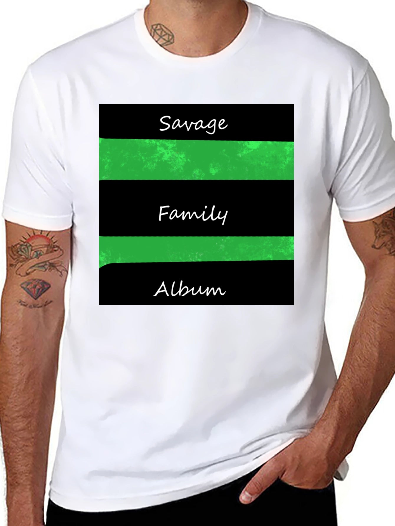 Savage Family Album Graphic Tee