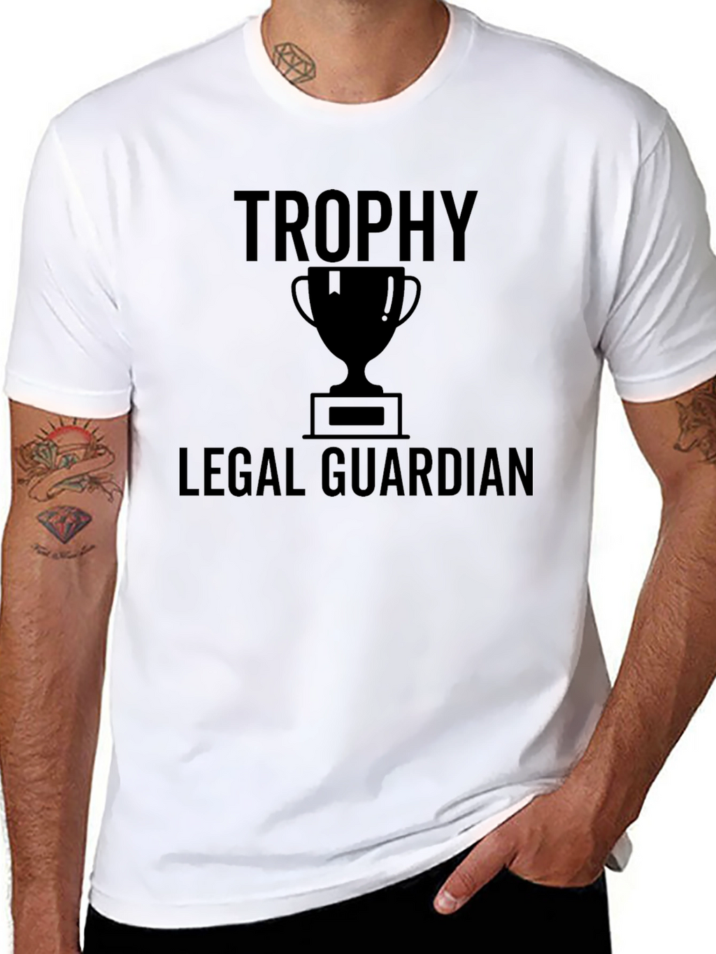 Trophy Legal Guardian Black T-Shirt